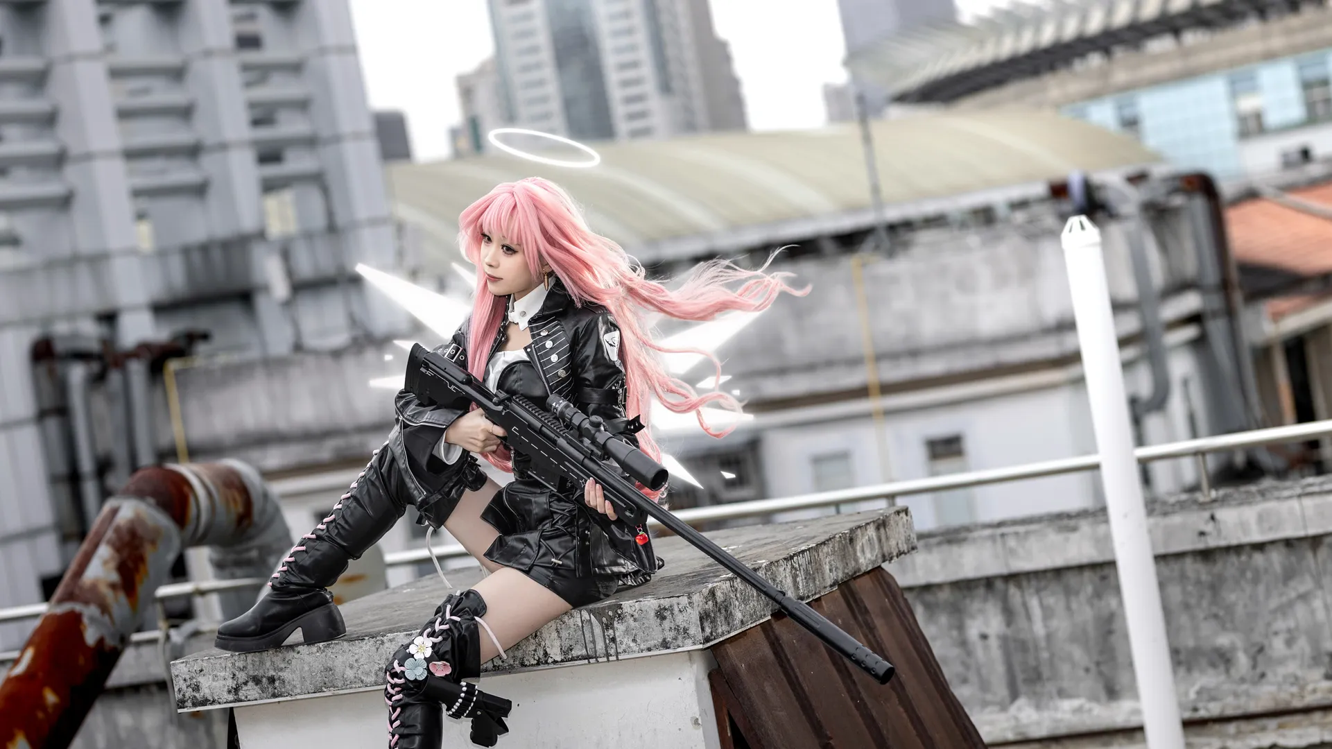 明日方舟, 工业风, 蕾缪安cos, Arknights, 狙击手 - 第6张