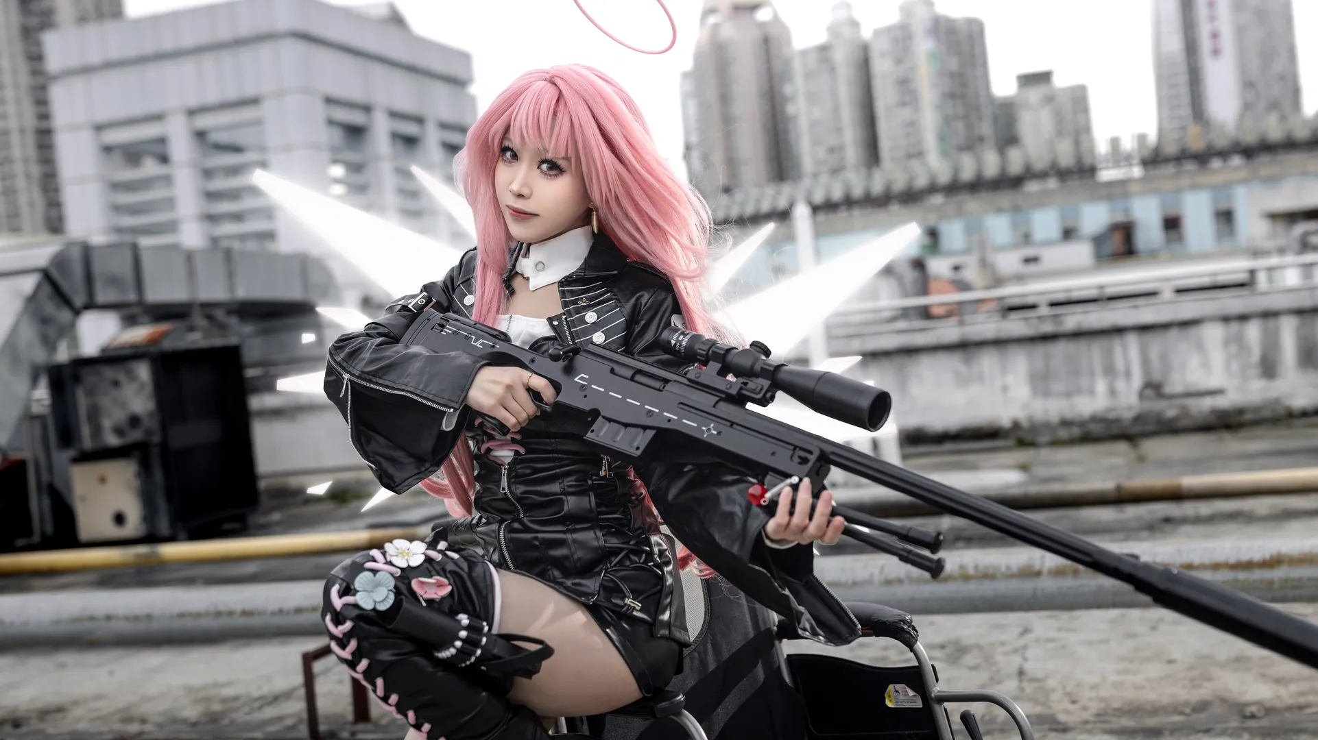 明日方舟, 工业风, 蕾缪安cos, Arknights, 狙击手 - 第7张