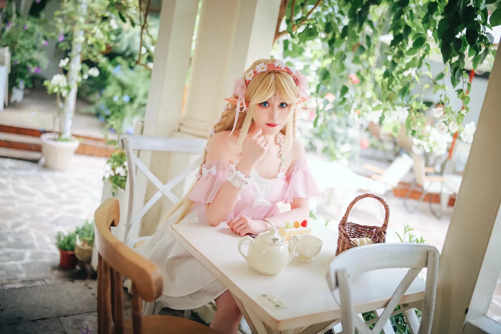 鳴潮, 雰囲気, アフタヌーンティー, カルテジア コスプレ, フラワー系ファッション - 2枚目