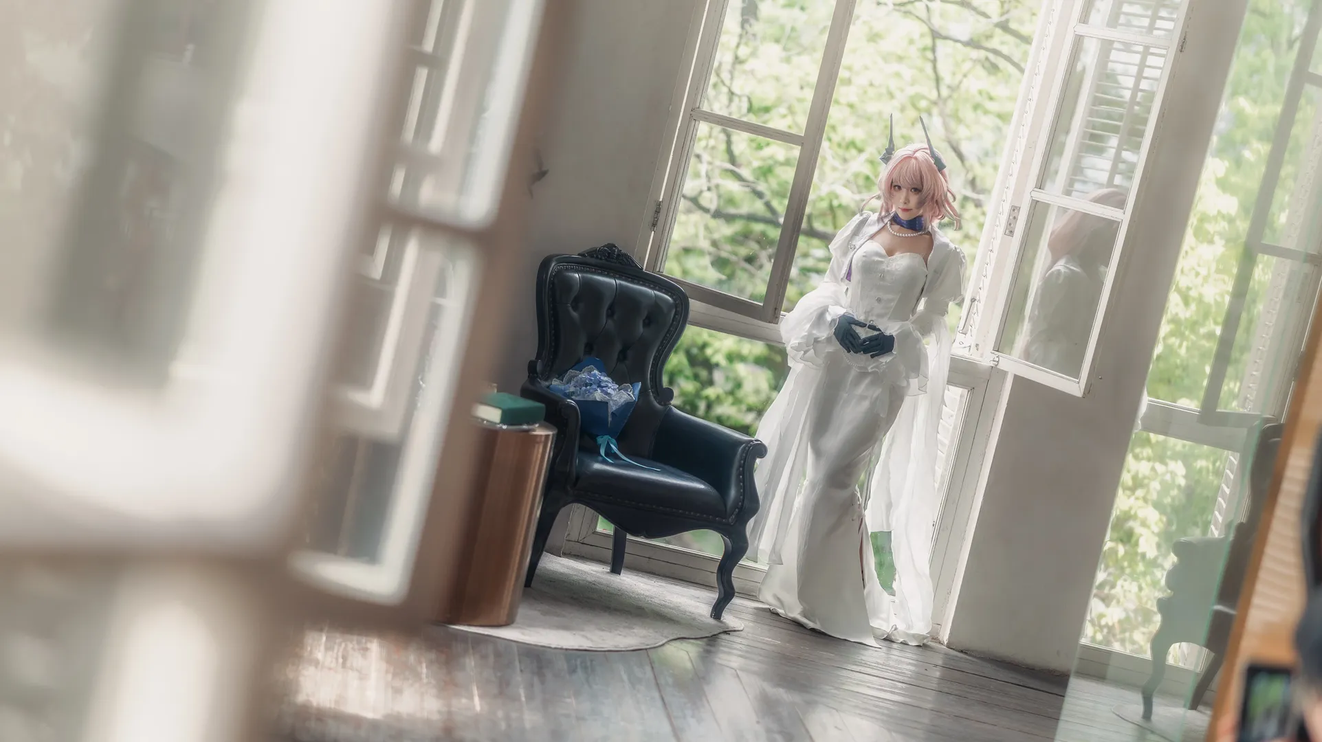 Arknights, Theresa Cosplay, Cosplay photography, Ephemeral Azure Thunder, 2D cosplay - Image 5