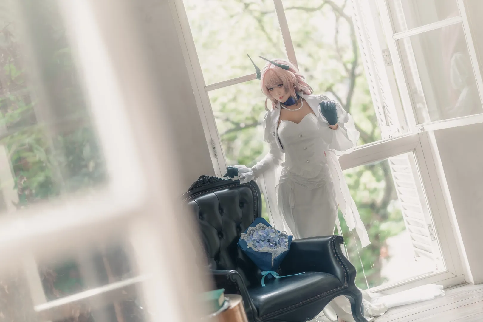 Arknights, Theresa Cosplay, Cosplay photography, Ephemeral Azure Thunder, 2D cosplay - Image 7