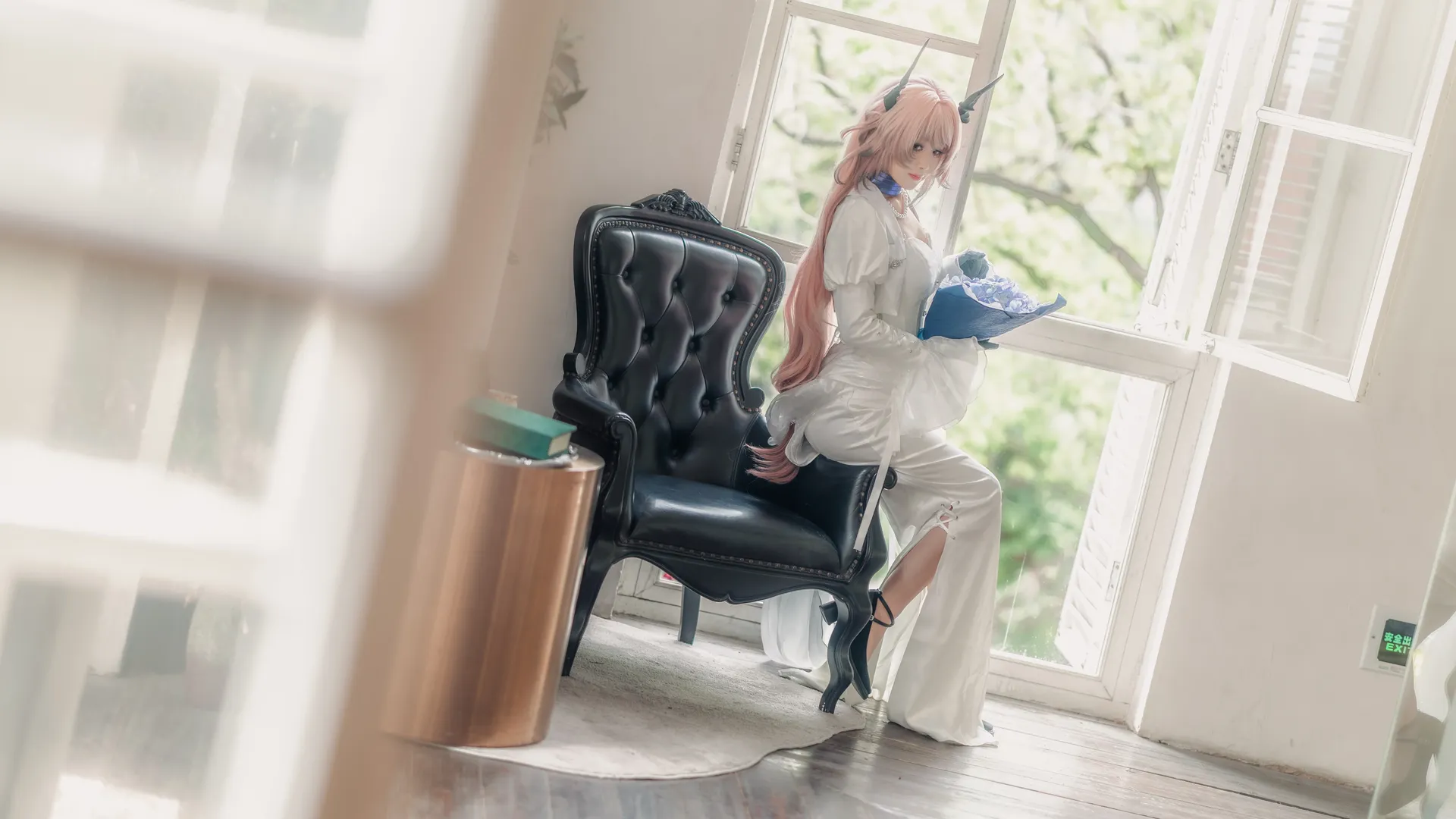 Arknights, Theresa Cosplay, Cosplay photography, Ephemeral Azure Thunder, 2D cosplay - Image 8
