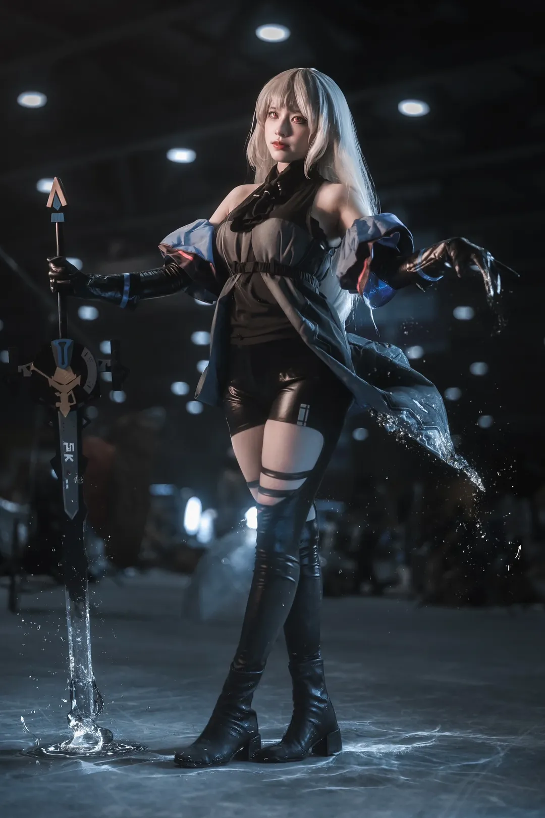 コスプレ, イベント写真, アークナイツ, スカジ コスプレ, アビサルハンター