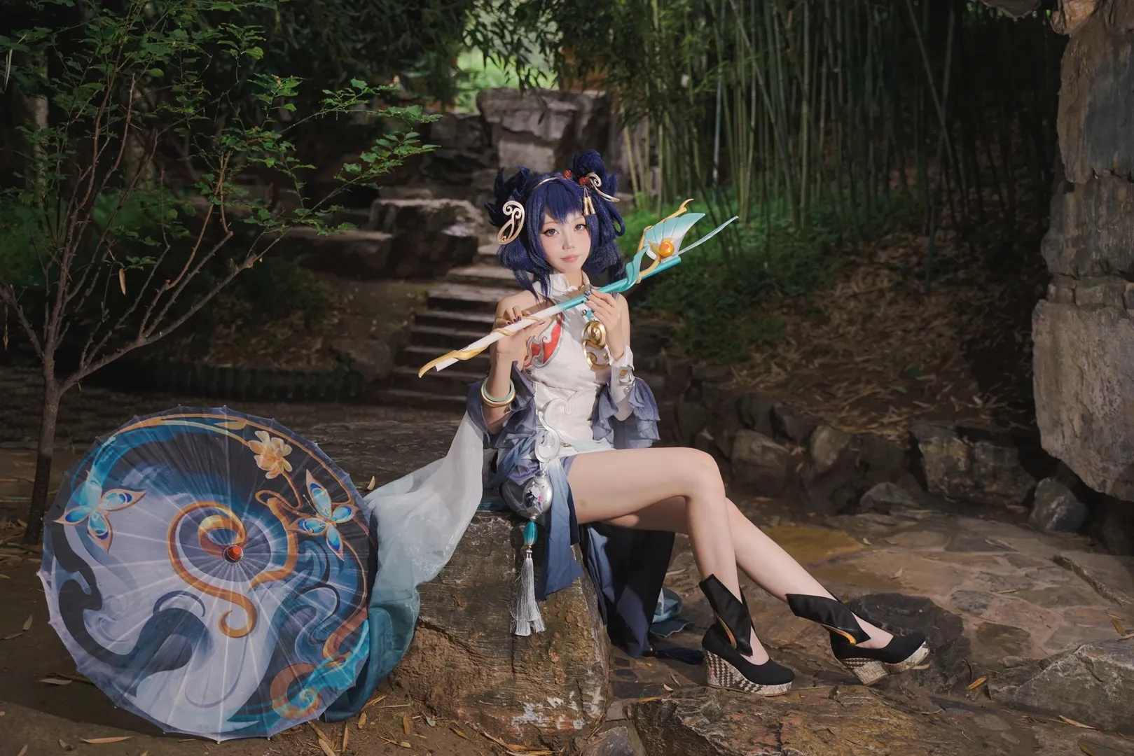 cosplay, 王者荣耀, 公孙离cos, 离恨烟, 动作指导 - 第7张