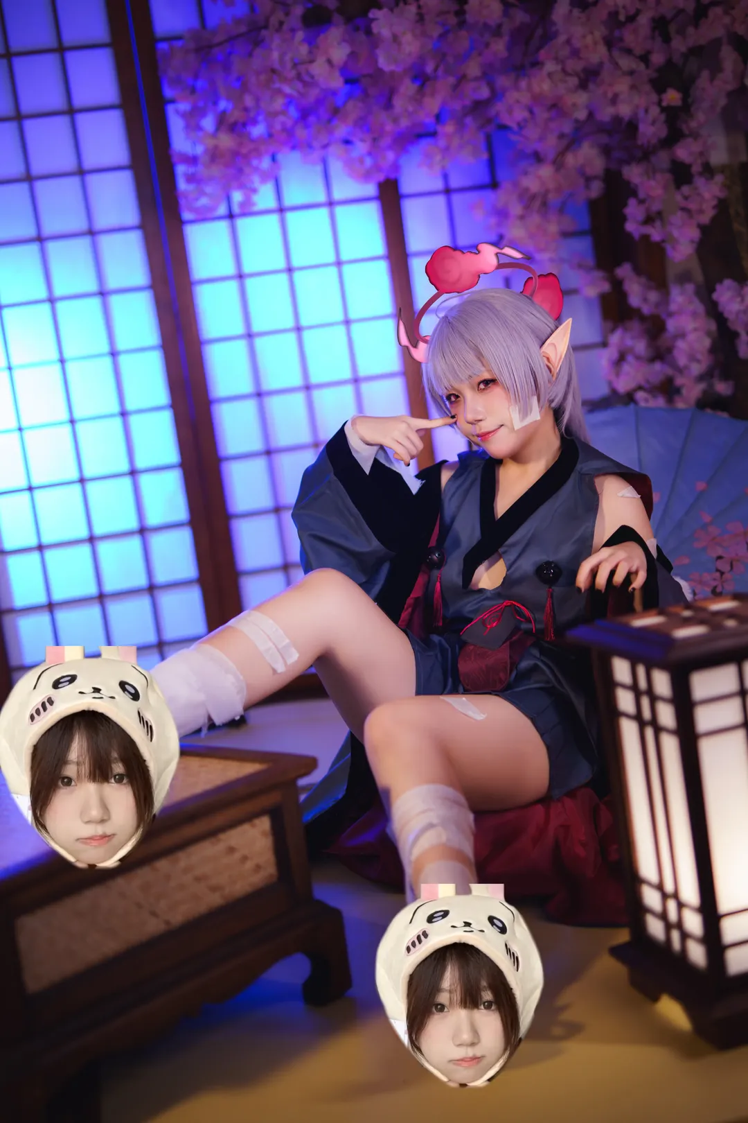 角色扮演, 蔚蓝档案, 和风摄影, 二次元cosplay, 箭吹棕榈cos - 第1张