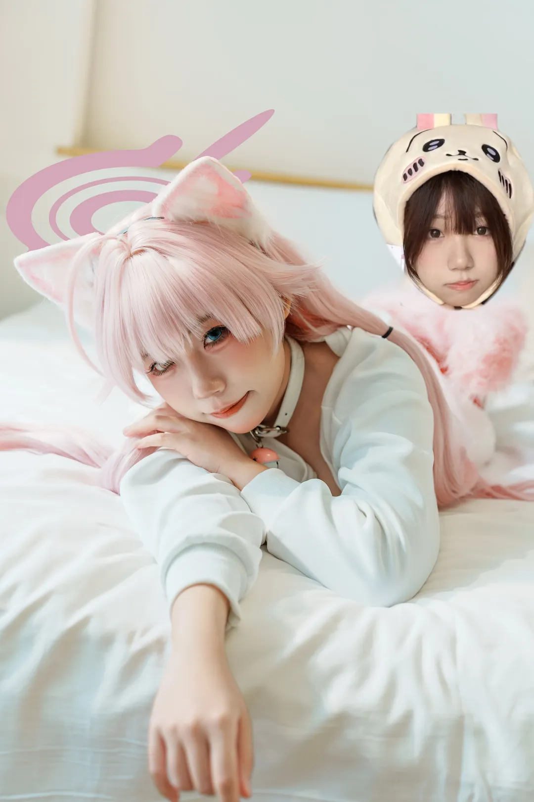蔚蓝档案, 小鸟游星野cos, 萌妹cos, 动漫角色扮演, 居家风写真 - 第1张