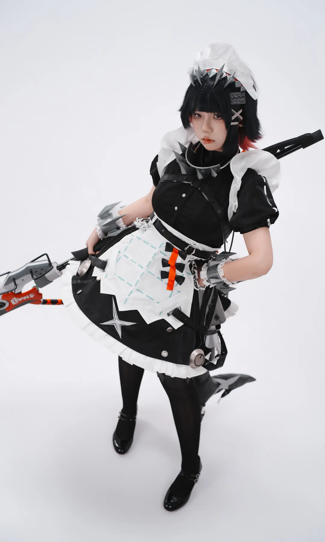 絕區零, 艾蓮喬cos, cosplay攝影, 女僕裝穿搭, 鯊魚妹cosplay