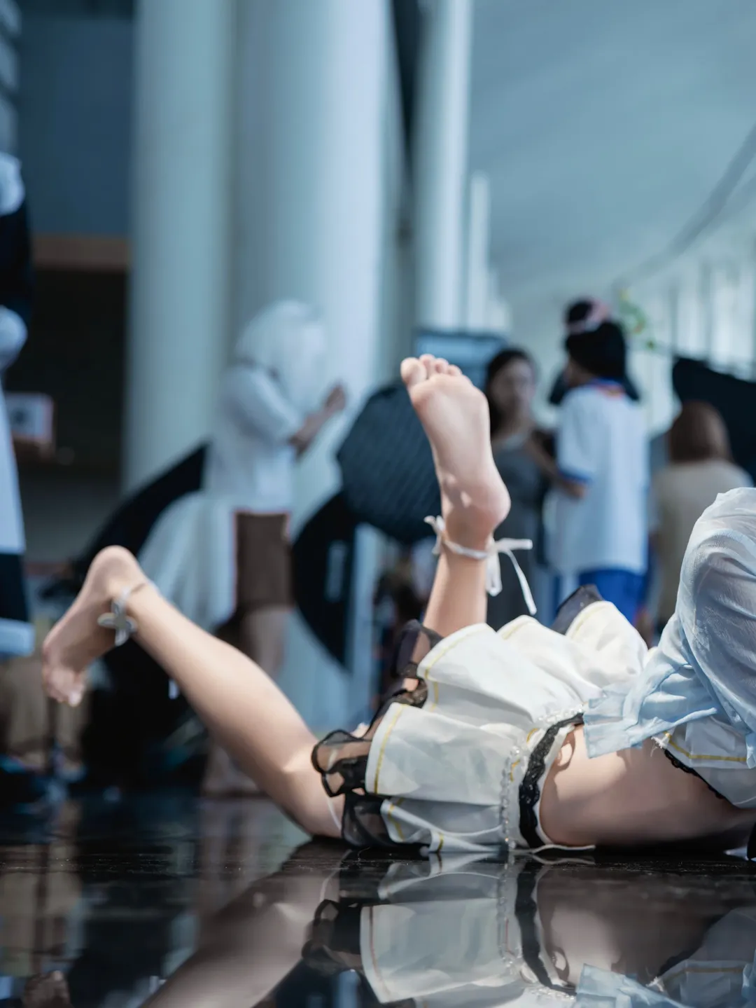 爱莉希雅cos, 崩坏3, 二次元摄影, 漫展场照, 泳装cosplay - 第1张