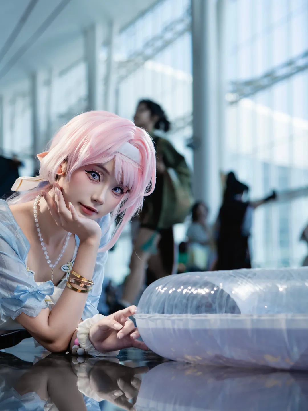 爱莉希雅cos, 崩坏3, 二次元摄影, 漫展场照, 泳装cosplay - 第2张