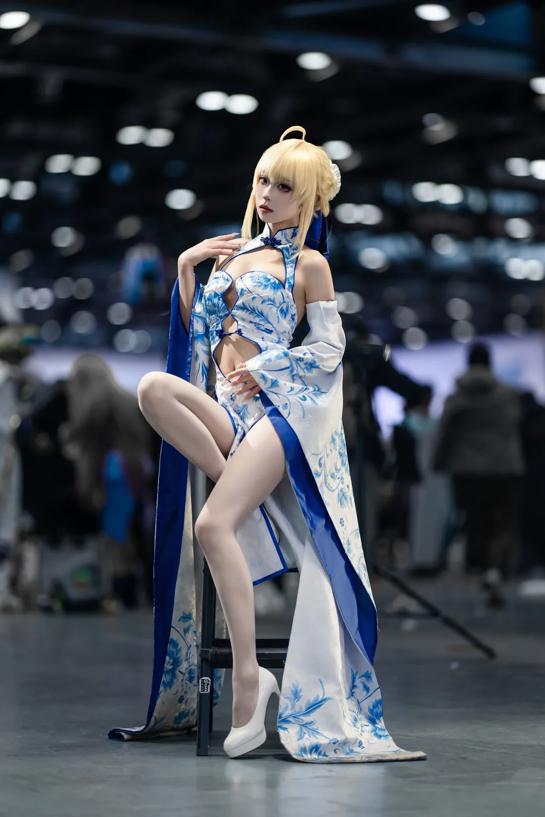二次元撮影, イベント写真, セイバー コスプレ, コスプレシェア, 染付 - 1枚目