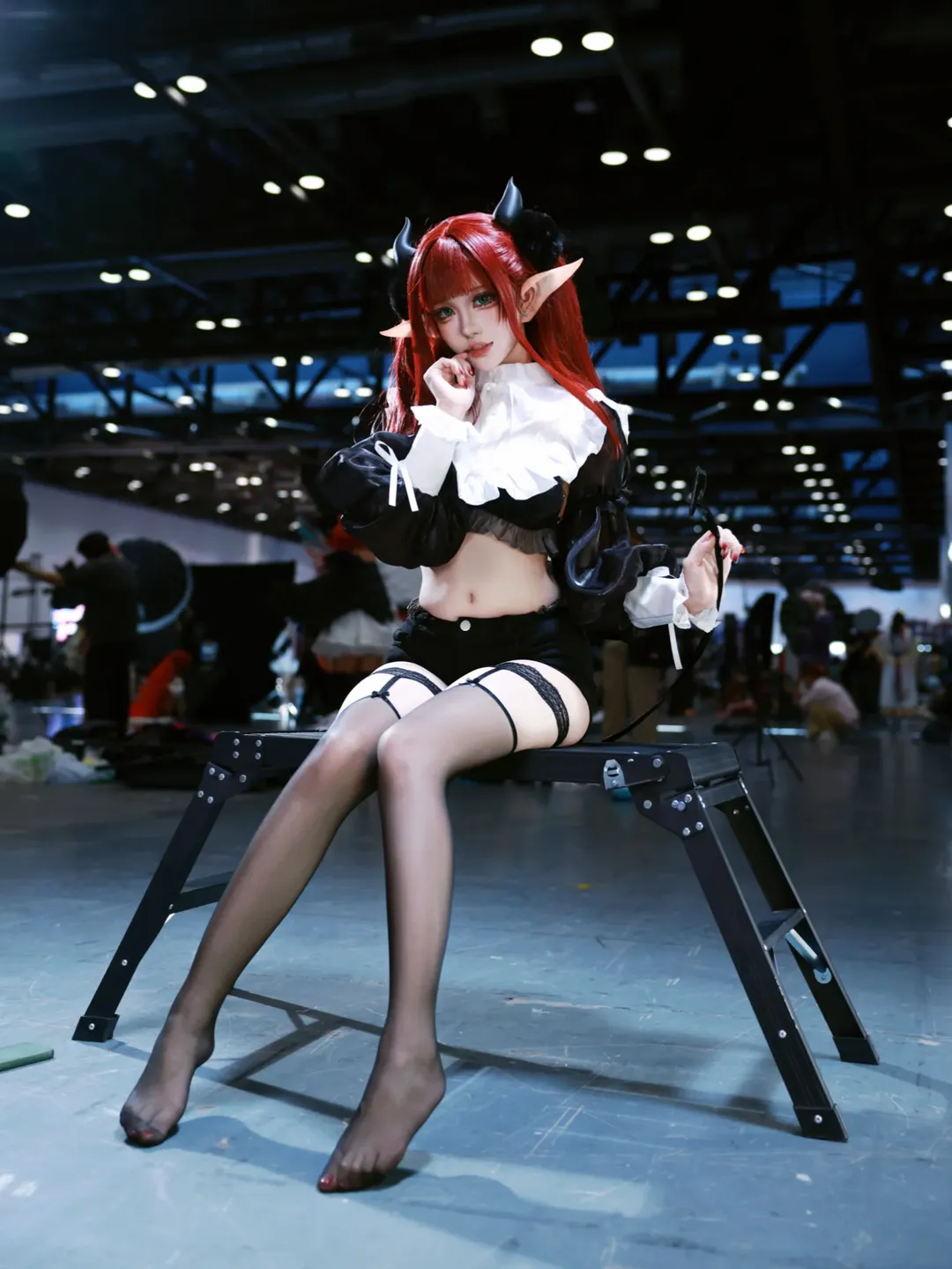 漫展场照, cosplay摄影, 喜多川海梦cos, 更衣人偶坠入爱河, 魅魔造型