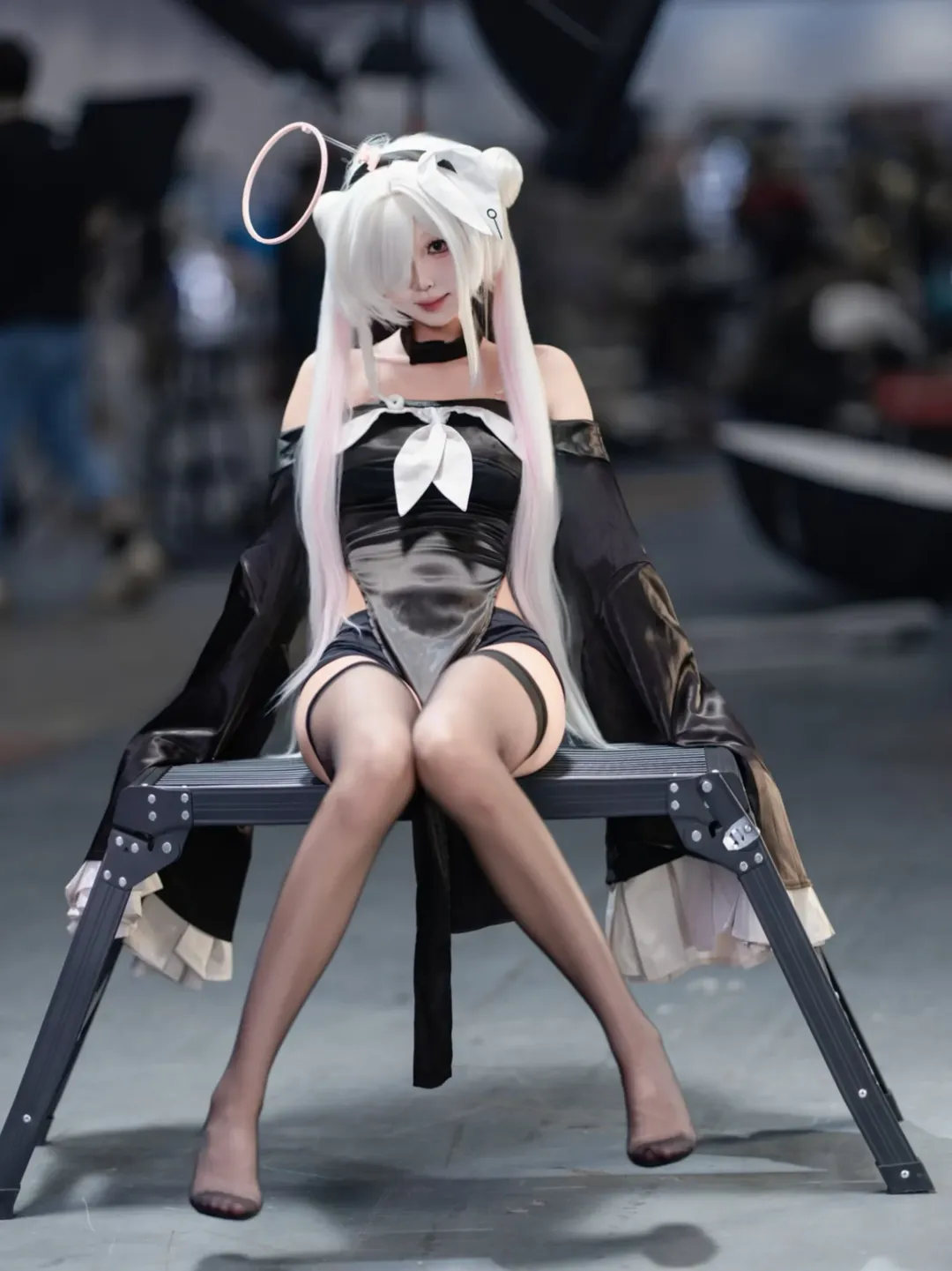 角色还原, 蔚蓝档案, 漫展场照, 二次元cosplay, 普拉娜cos