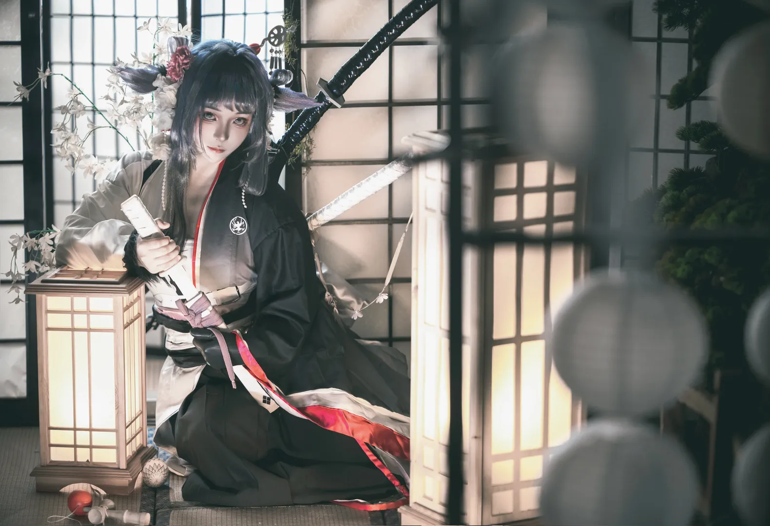 和风, 明日方舟, 澪cos, 鬼怪, 双刀 - 第2张