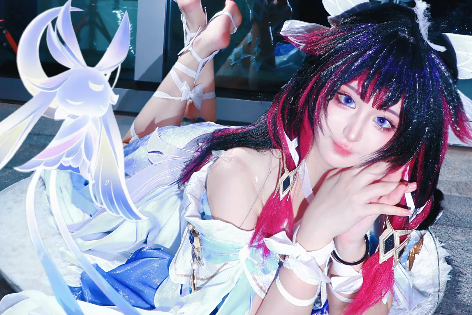 Cosplay, 原神, 哥伦比娅cos, 二次元摄影, 少女感