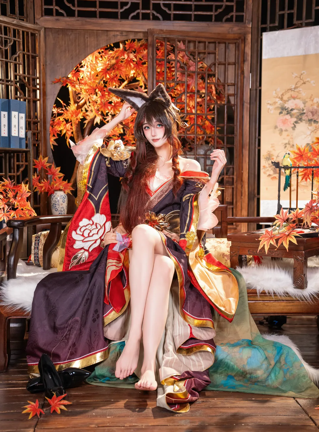 cosplay, 和风服装, 漫展自由行, 广州萤火虫漫展, 红枫主题 - 第6张