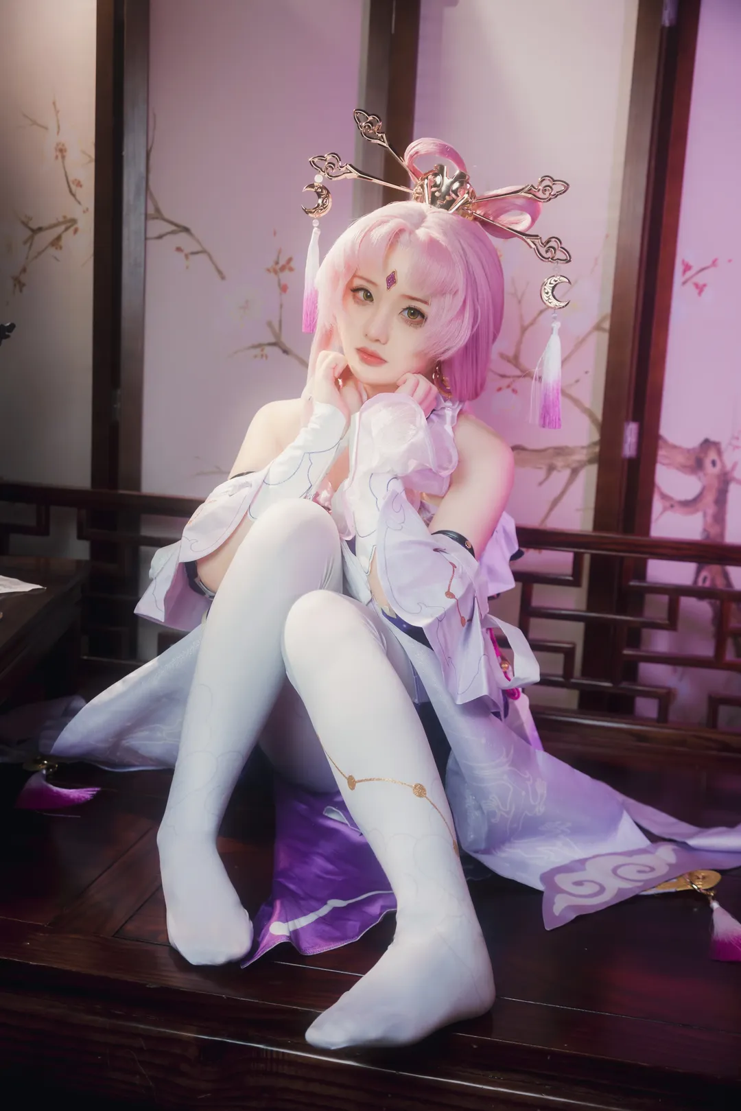 2D, cosplay, Honkai: Star Rail, Ancient style cosplay, Fu Xuan cosplay