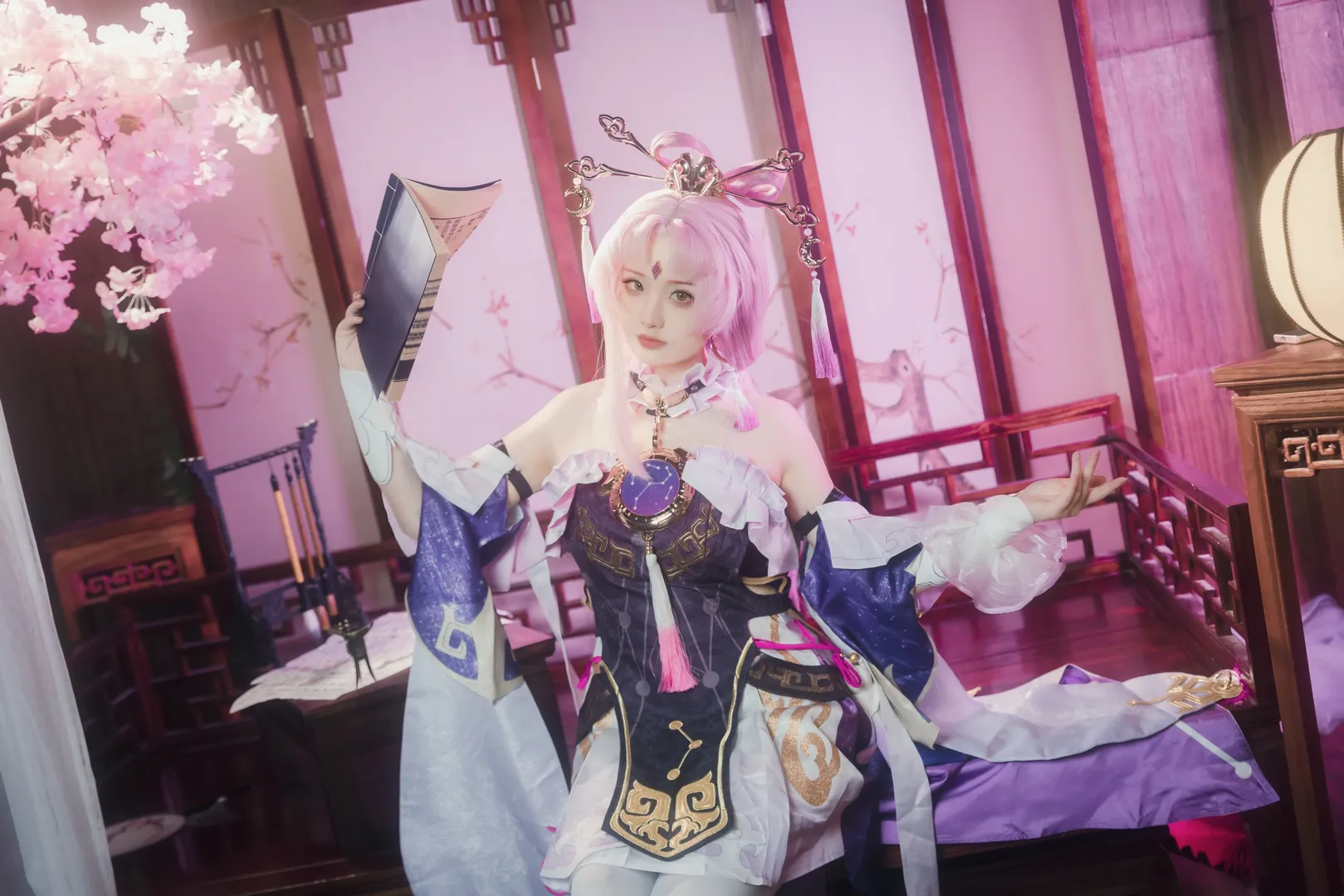 二次元, cosplay, 星穹铁道, 古风cos, 符玄cos - 第6张