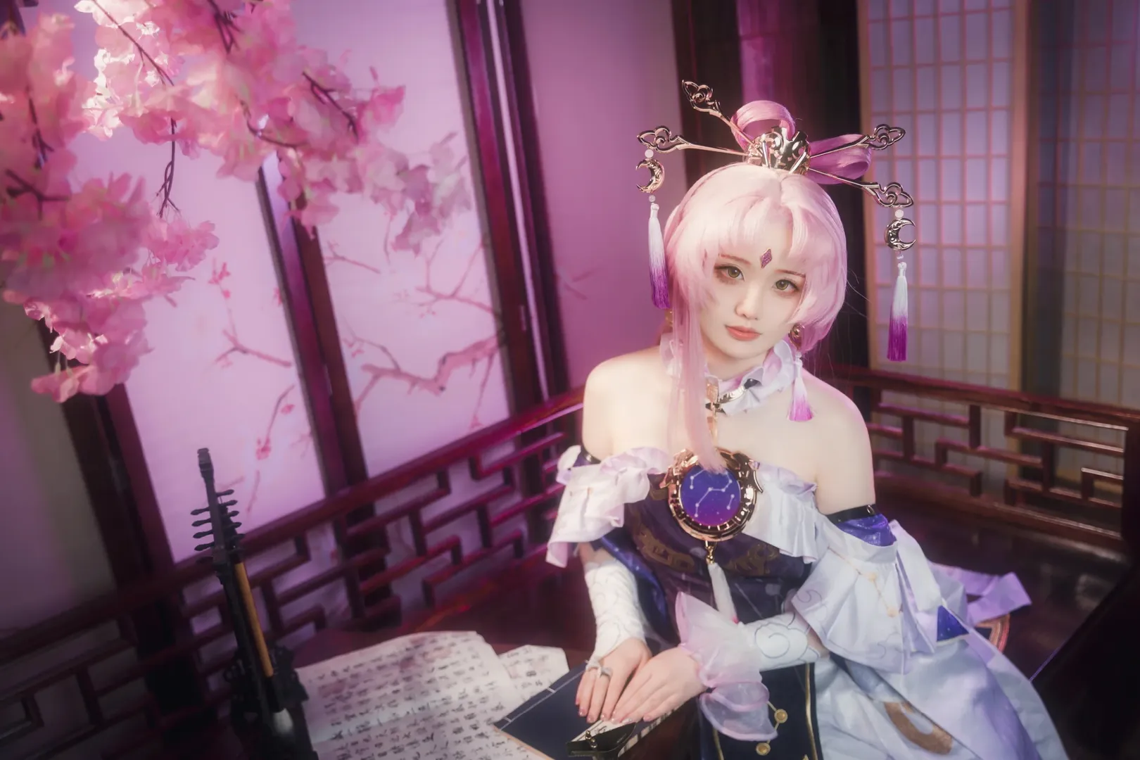 二次元, cosplay, 星穹铁道, 古风cos, 符玄cos - 第8张