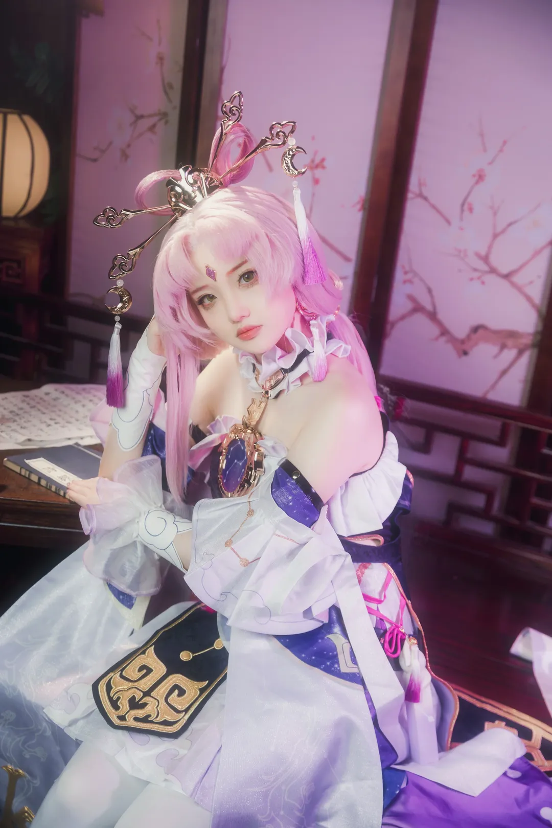 二次元, cosplay, 星穹铁道, 古风cos, 符玄cos - 第9张