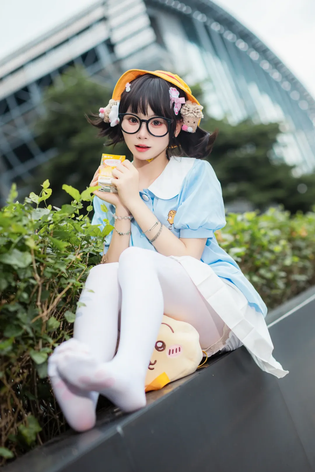 Convention photography, Event photo delivery, Moe-style cosplay, Guangzhou Firefly ACG Expo, Energetic girl outfit