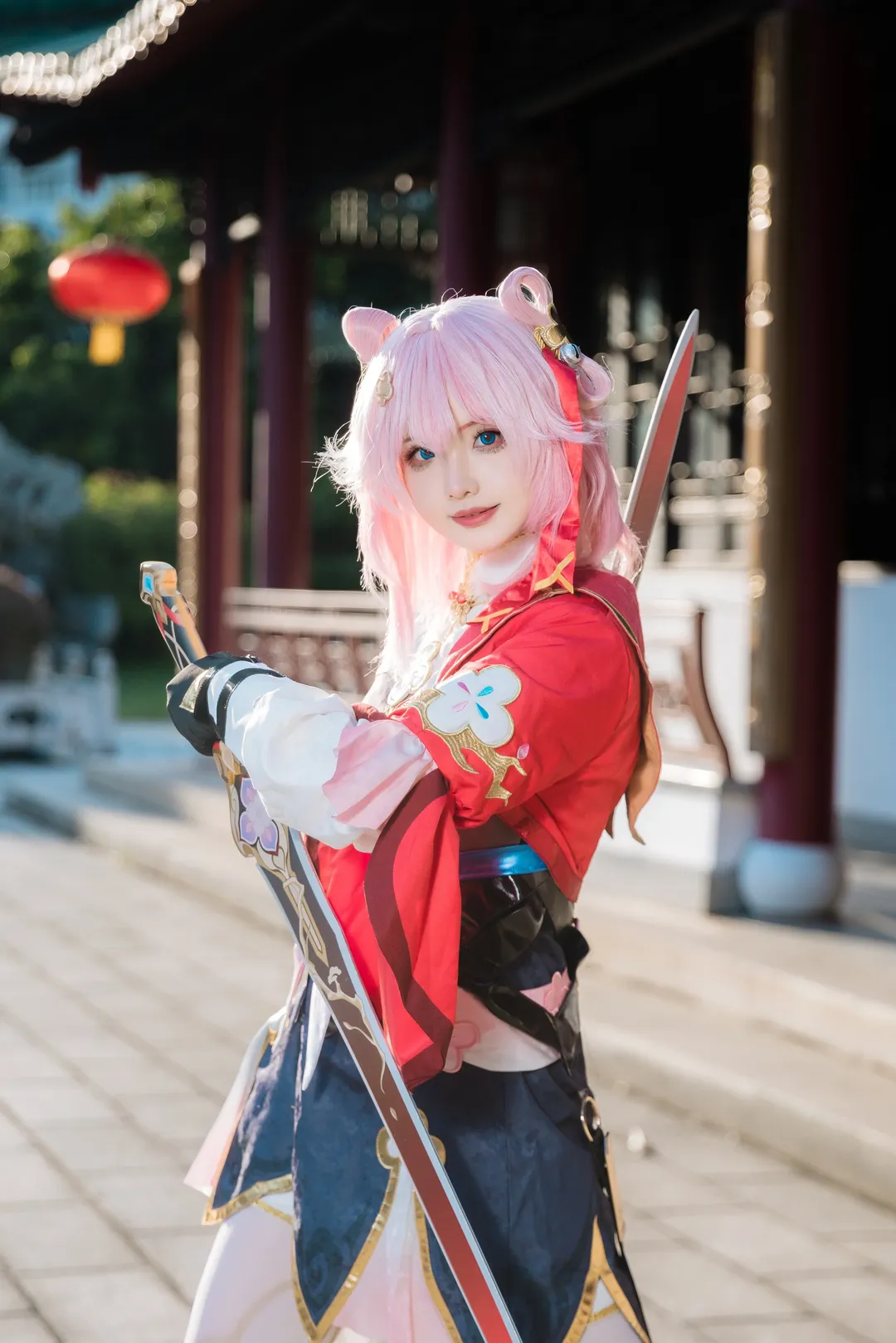 三月七cos, 星穹铁道, cosplay摄影, 二次元角色扮演, 仙舟造型 - 第11张
