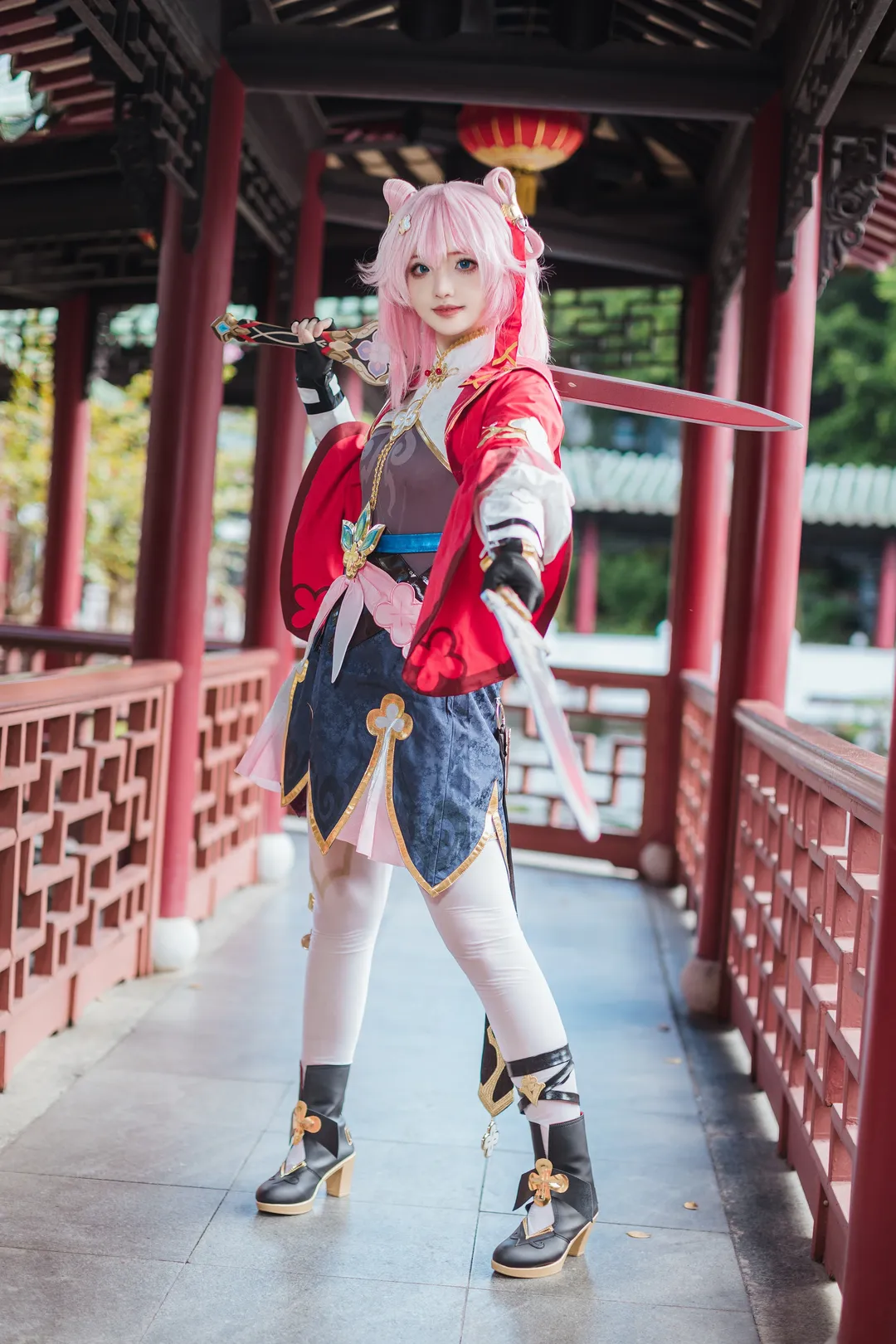 三月七cos, 星穹铁道, cosplay摄影, 二次元角色扮演, 仙舟造型 - 第13张