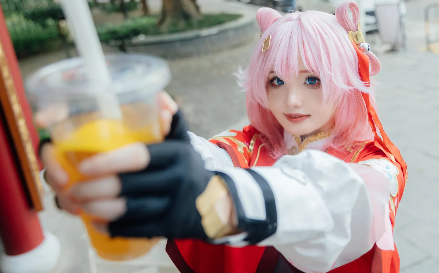 三月七cos, 星穹铁道, cosplay摄影, 二次元角色扮演, 仙舟造型 - 第5张