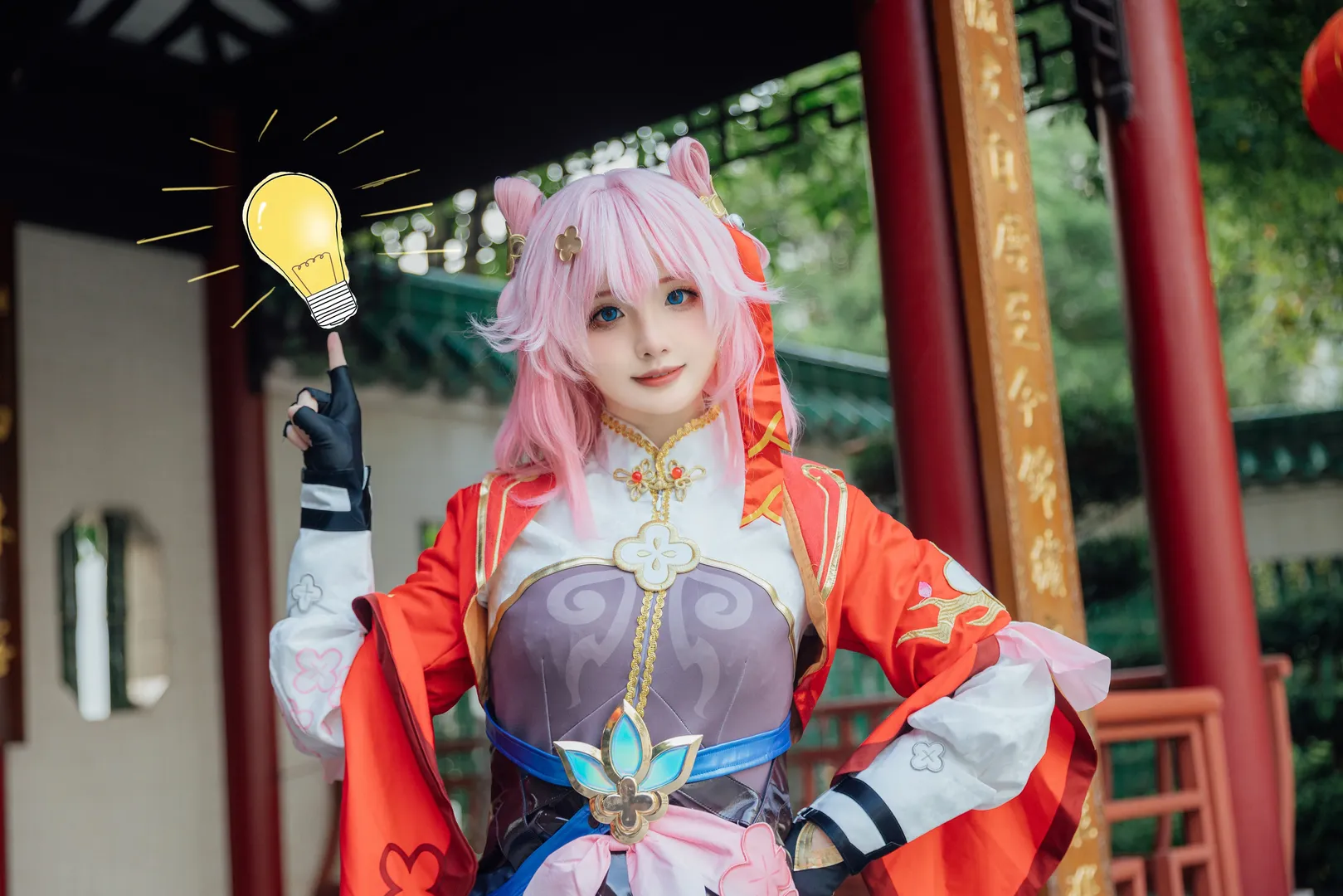 三月七cos, 星穹铁道, cosplay摄影, 二次元角色扮演, 仙舟造型 - 第6张