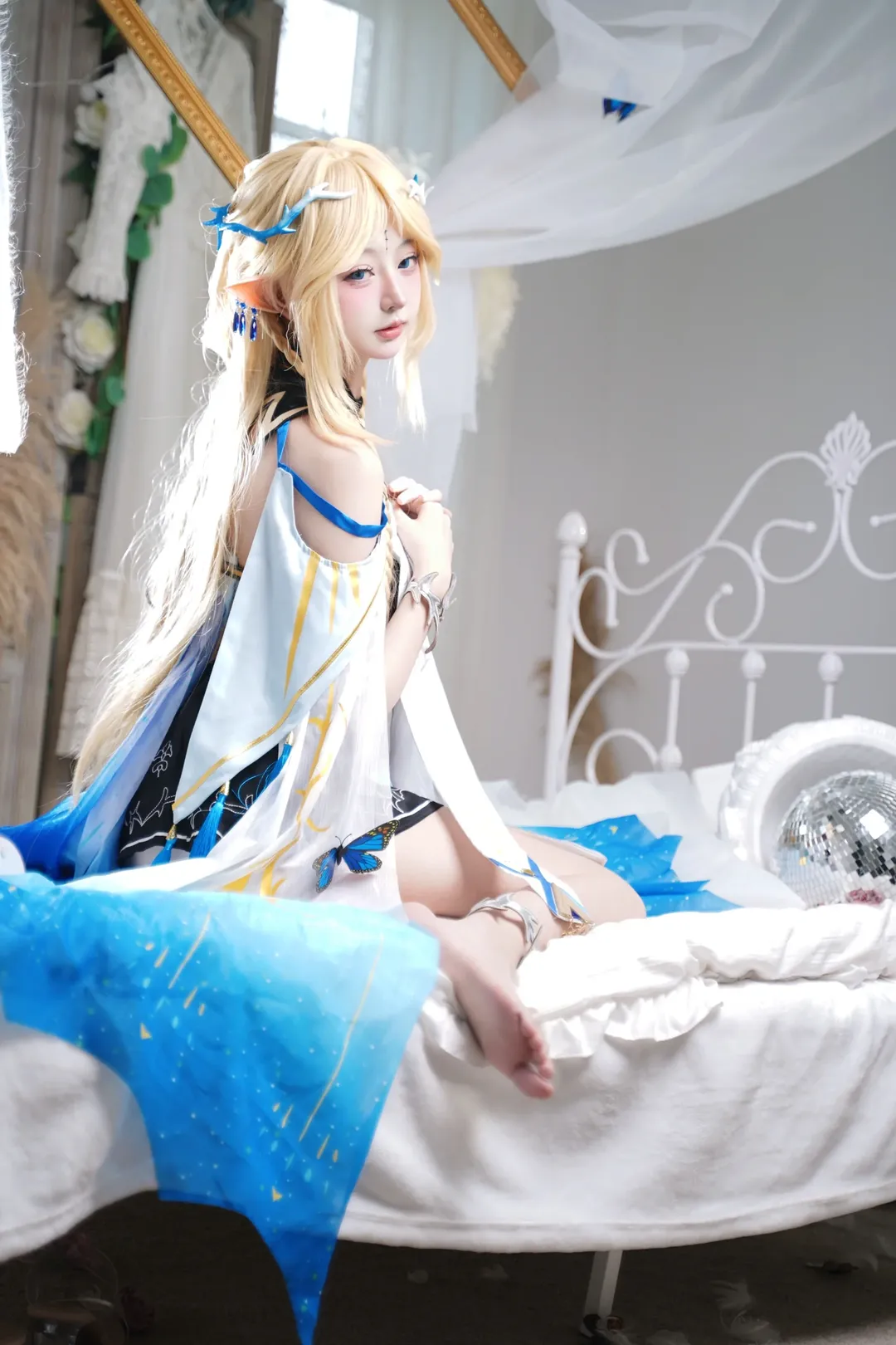 角色扮演, 鸣潮, 室内摄影, 二次元cosplay, 卡提西娅cos - 第1张