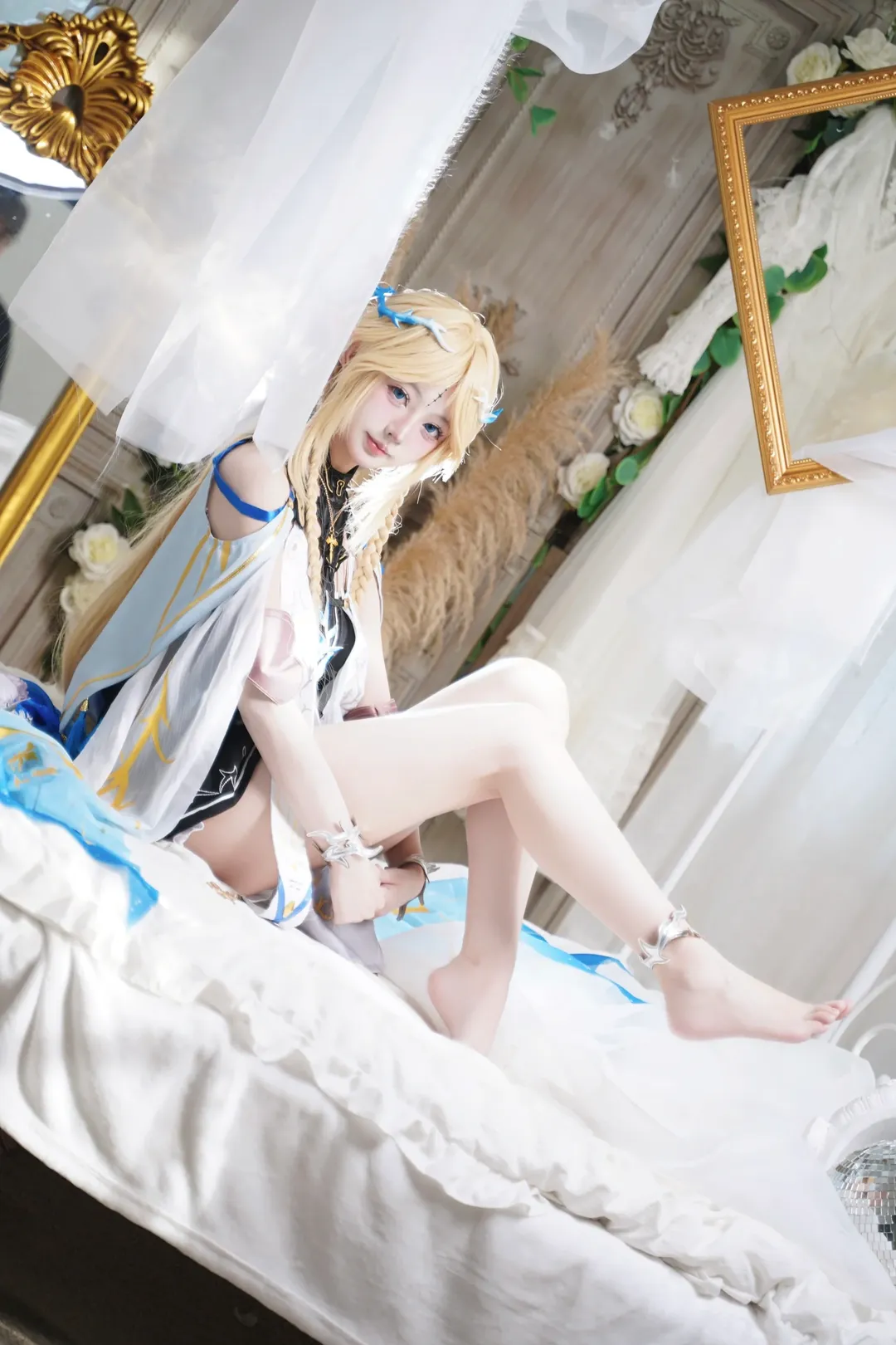 角色扮演, 鸣潮, 室内摄影, 二次元cosplay, 卡提西娅cos - 第2张