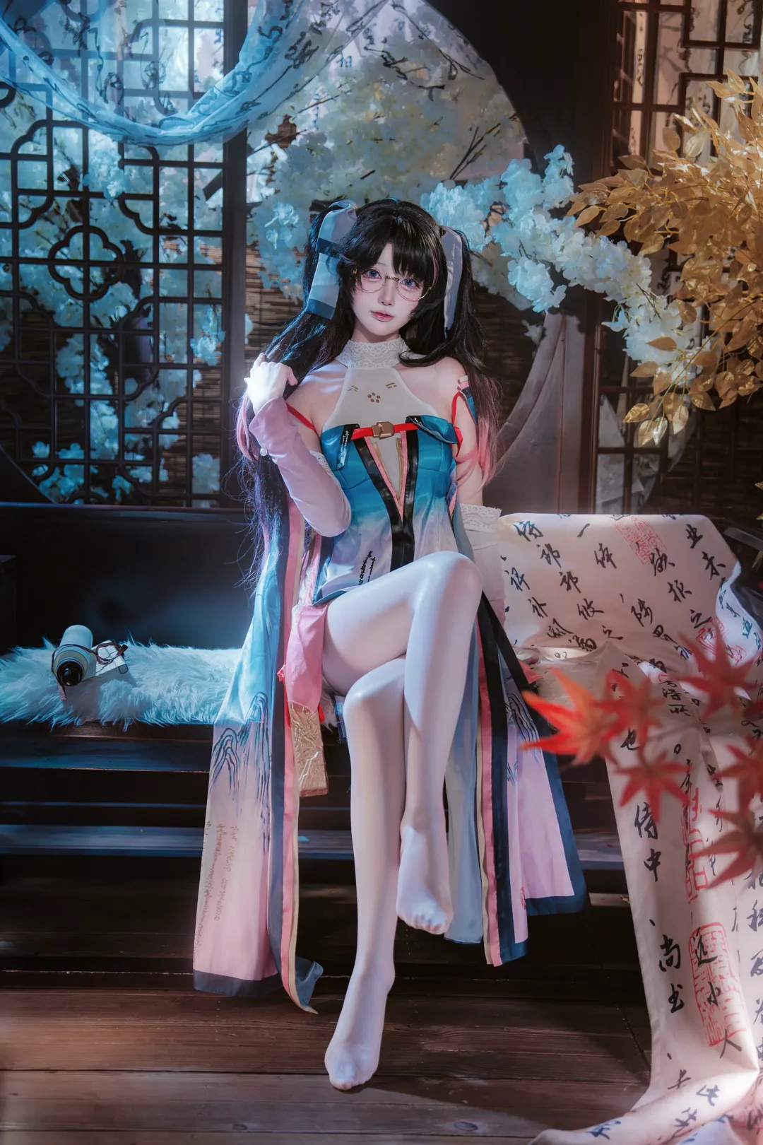 鸣潮, 折枝cos, cosplay摄影, 二次元Coser, 古风布景 - 第2张