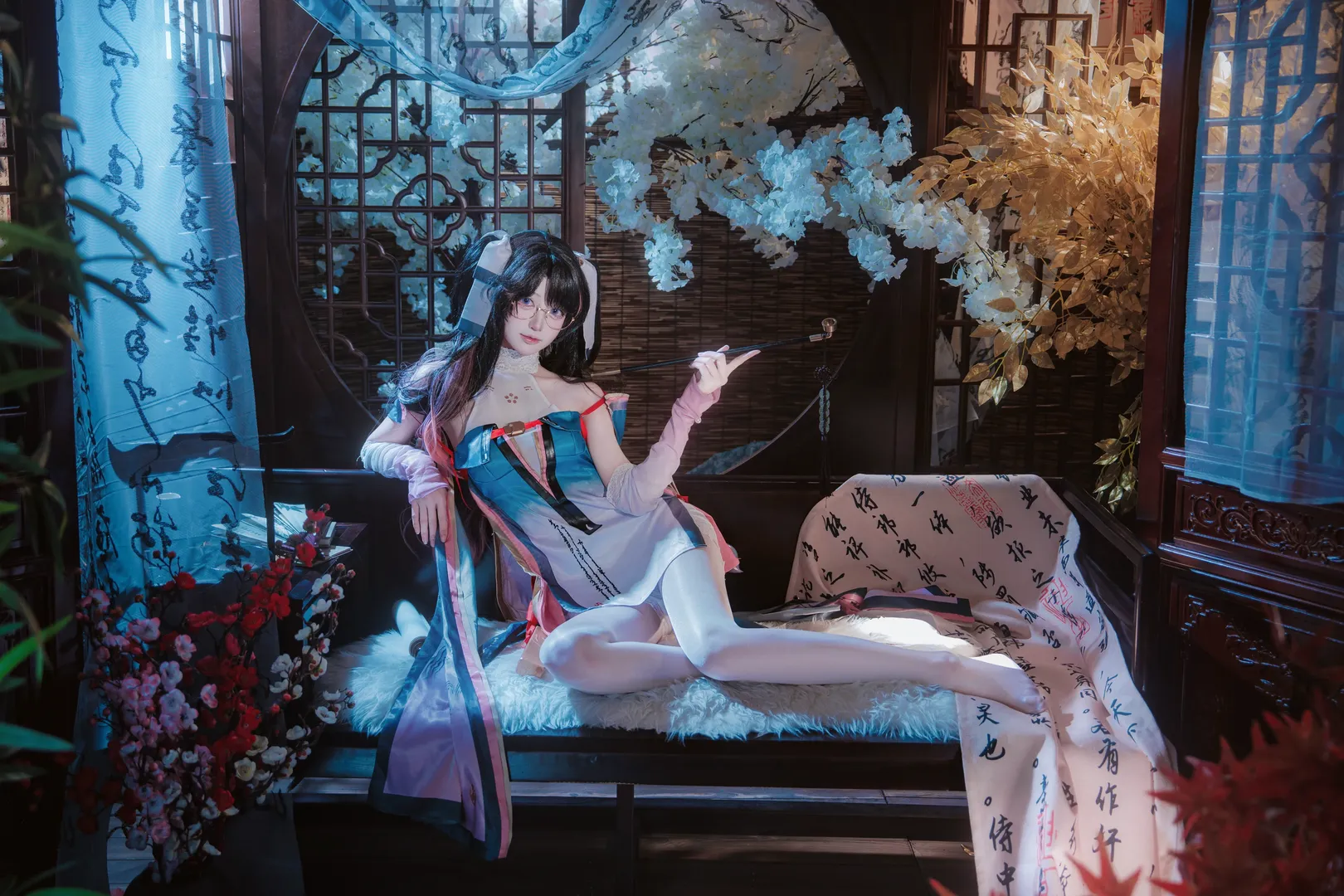 鸣潮, 折枝cos, cosplay摄影, 二次元Coser, 古风布景 - 第3张