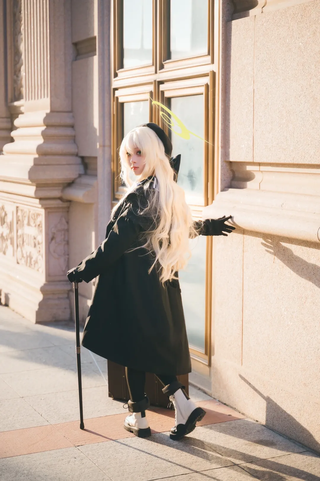 二次元摄影, 蔚蓝档案, 笑面教授cos, cosplay道具分享, 角色扮演日常 - 第4张