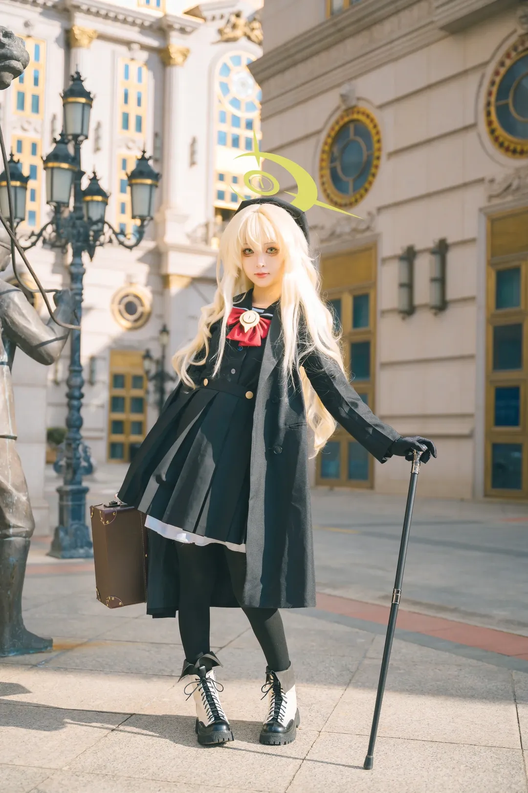 二次元摄影, 蔚蓝档案, 笑面教授cos, cosplay道具分享, 角色扮演日常 - 第5张