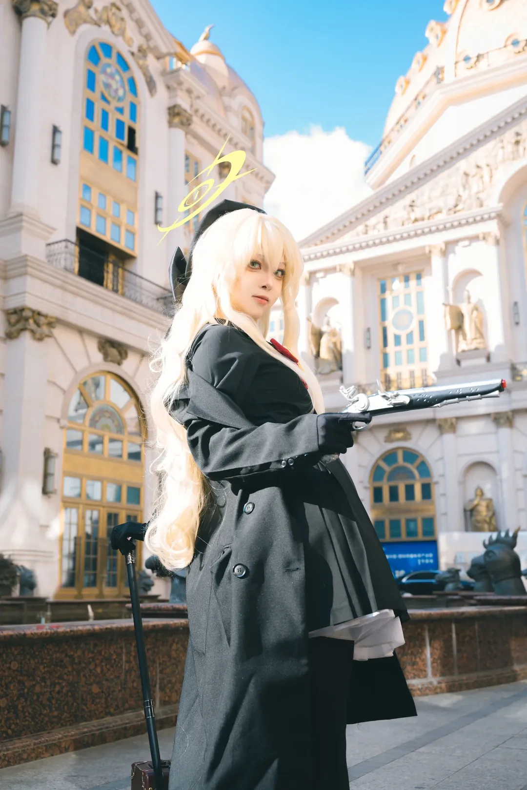 二次元摄影, 蔚蓝档案, 笑面教授cos, cosplay道具分享, 角色扮演日常 - 第6张