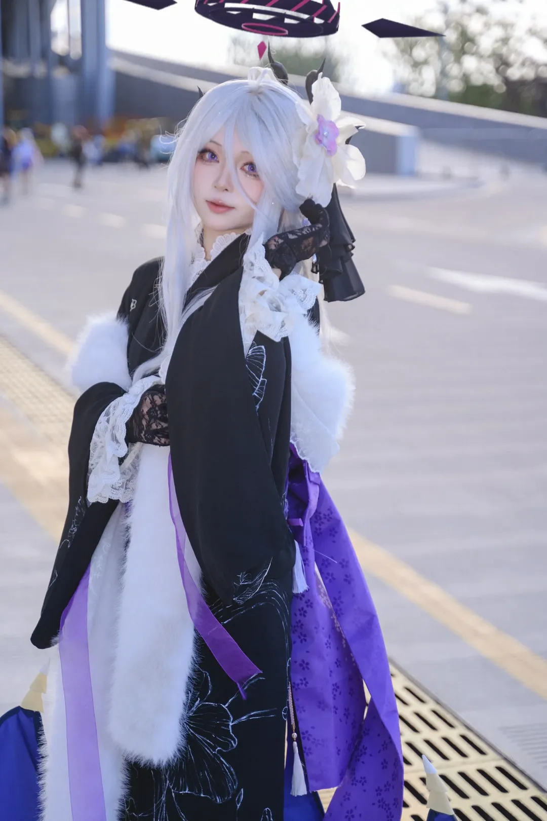 二次元摄影, 蔚蓝档案, 漫展返图, 空崎日奈cos, 和风cosplay - 第3张