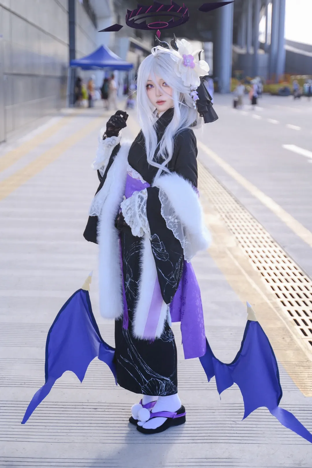 二次元摄影, 蔚蓝档案, 漫展返图, 空崎日奈cos, 和风cosplay - 第4张