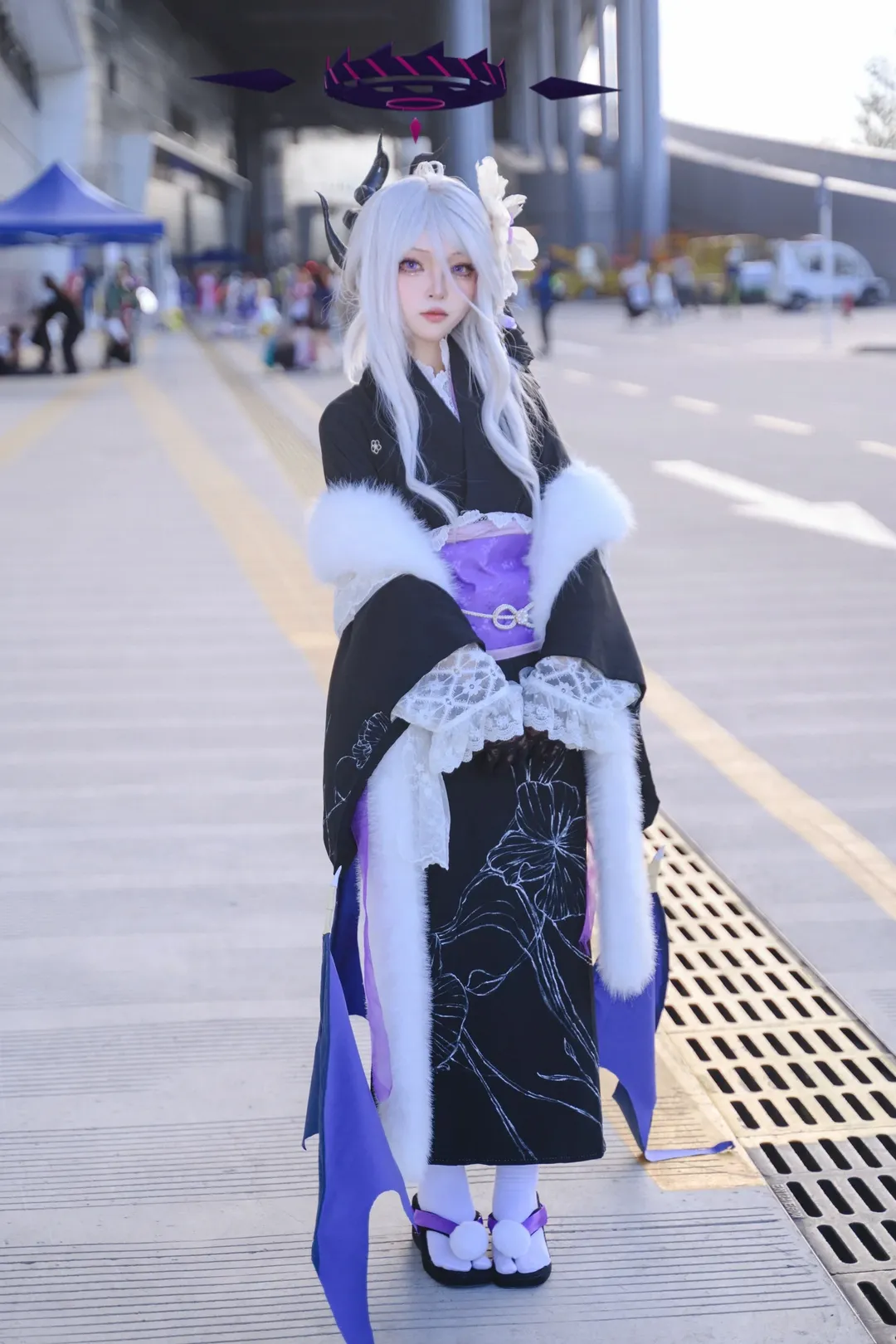 二次元摄影, 蔚蓝档案, 漫展返图, 空崎日奈cos, 和风cosplay - 第5张