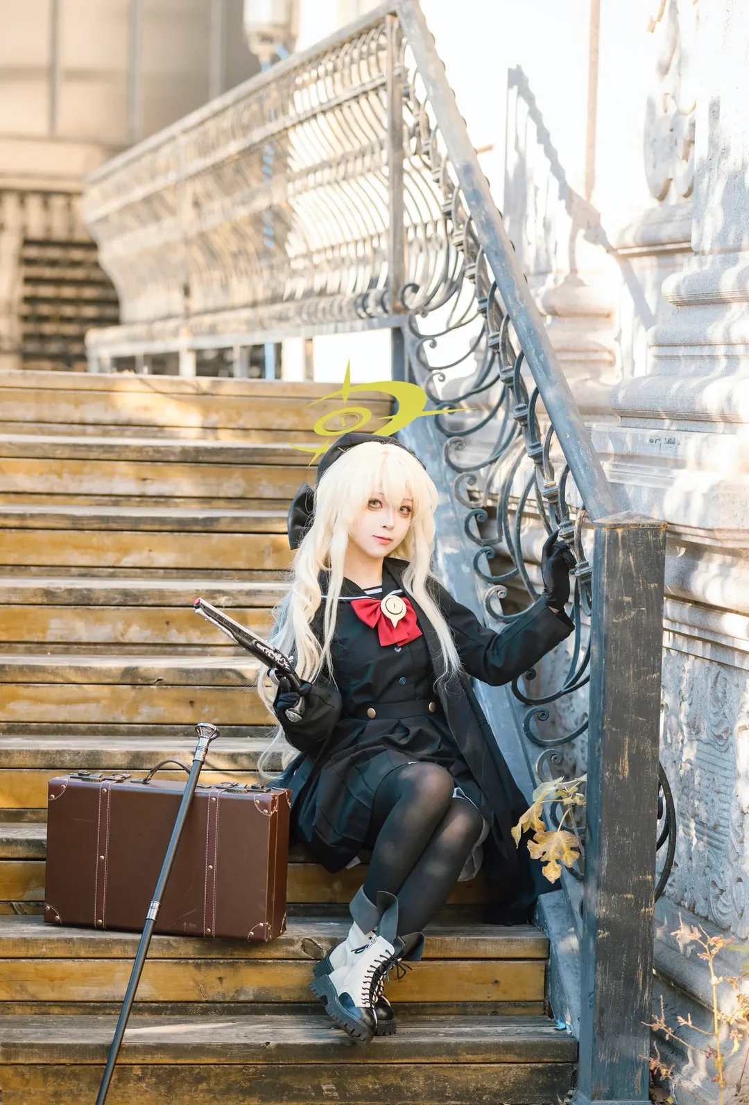 蔚蓝档案, 户外摄影, 笑面教授cos, Cosplay日常, 二周年纪念 - 第11张