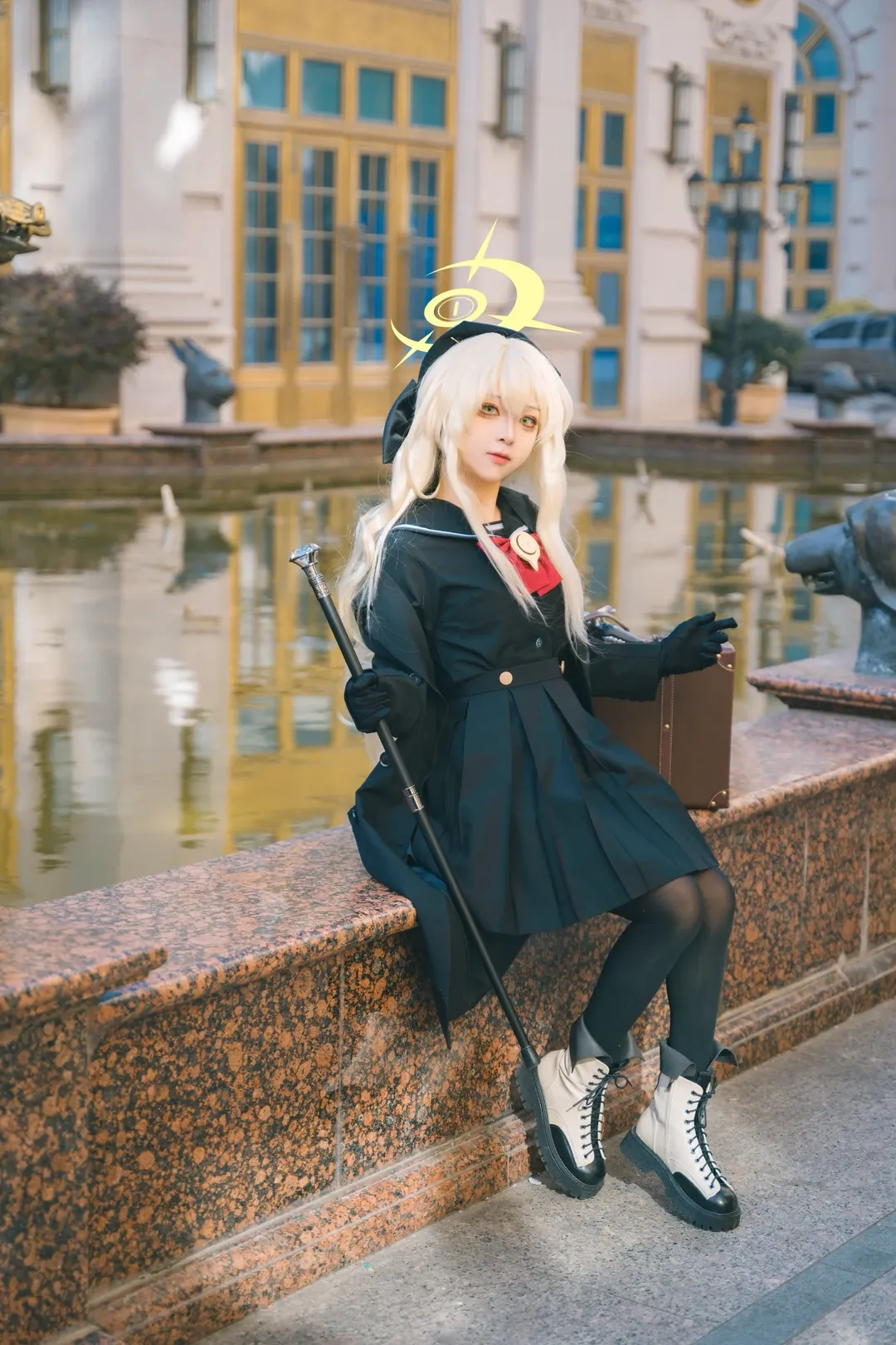 蔚蓝档案, 户外摄影, 笑面教授cos, Cosplay日常, 二周年纪念 - 第3张