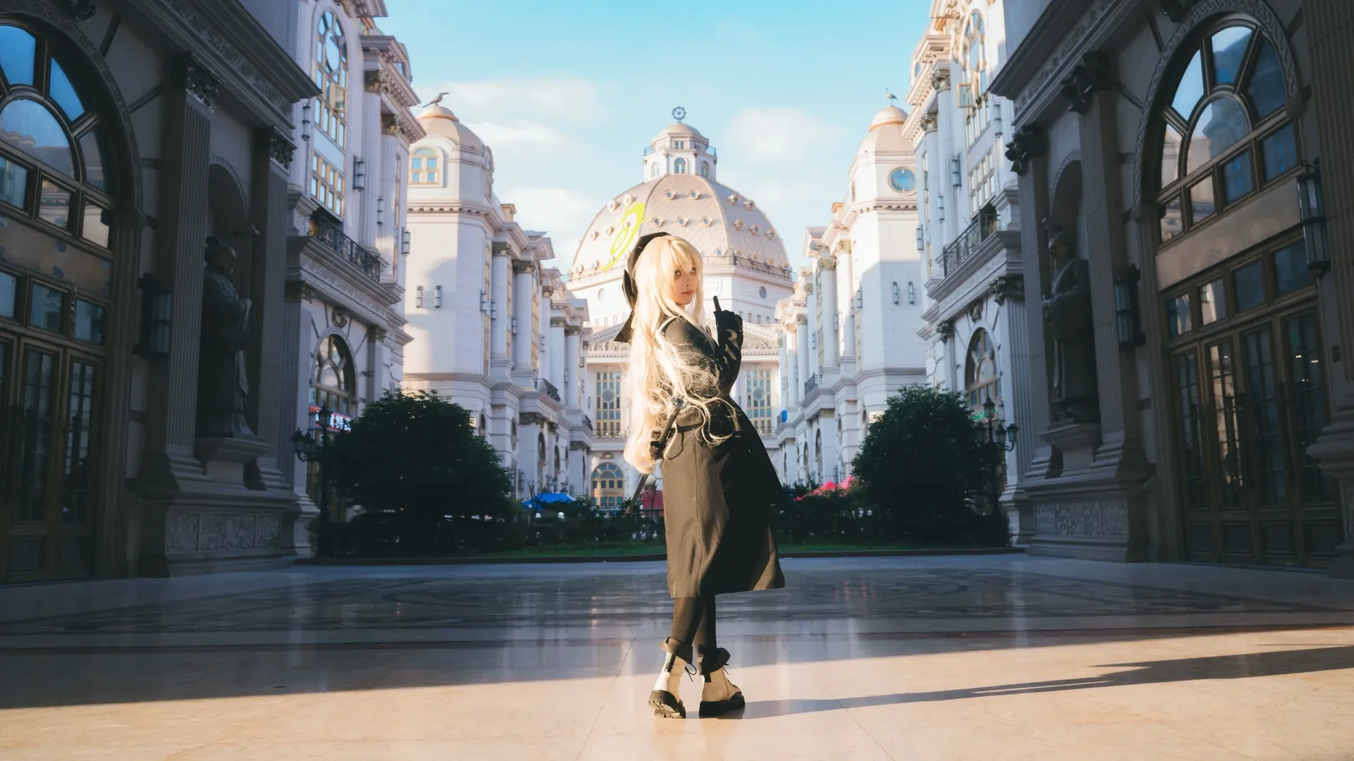 蔚蓝档案, 户外摄影, 笑面教授cos, Cosplay日常, 二周年纪念