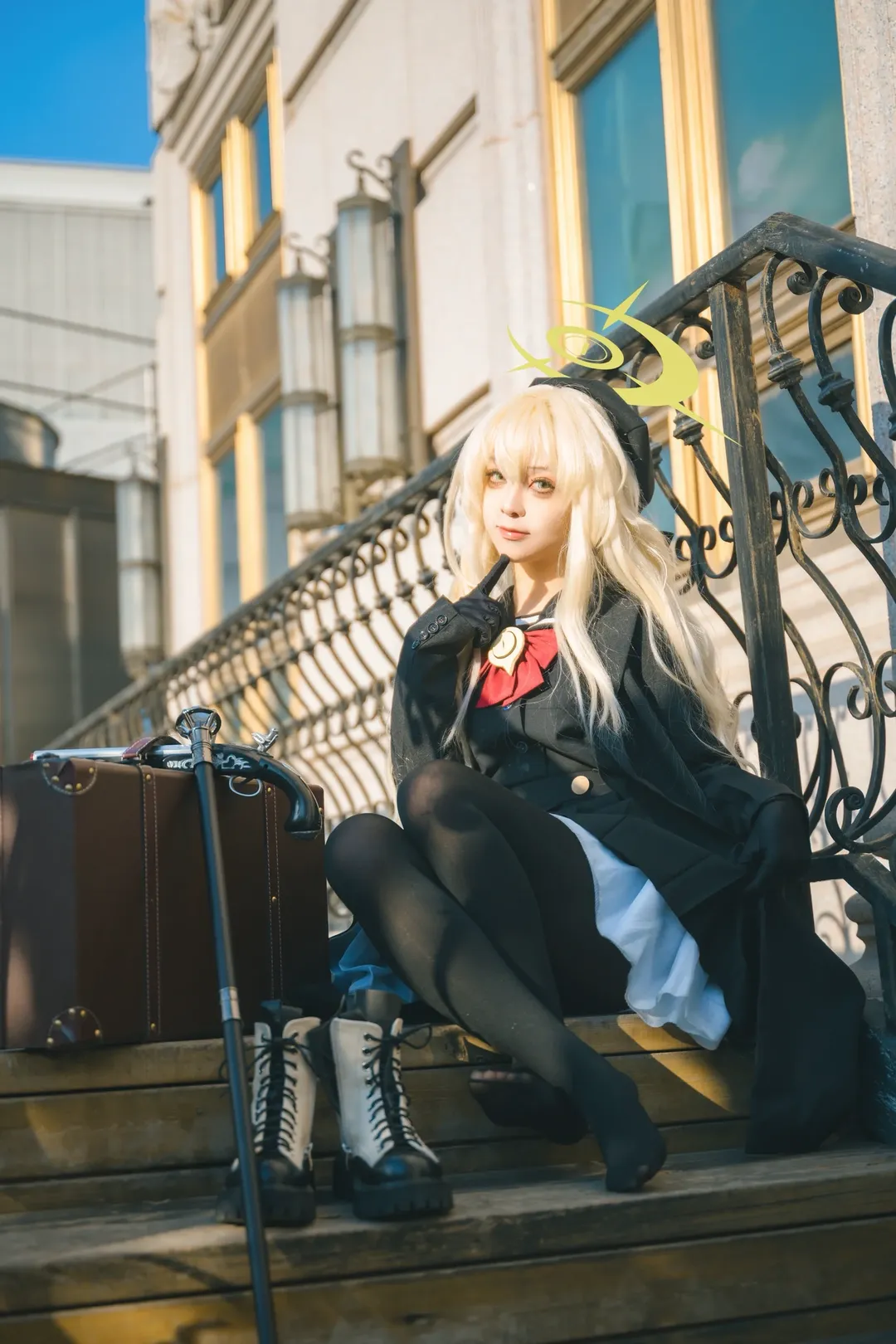 蔚蓝档案, 户外摄影, 笑面教授cos, Cosplay日常, 二周年纪念 - 第8张