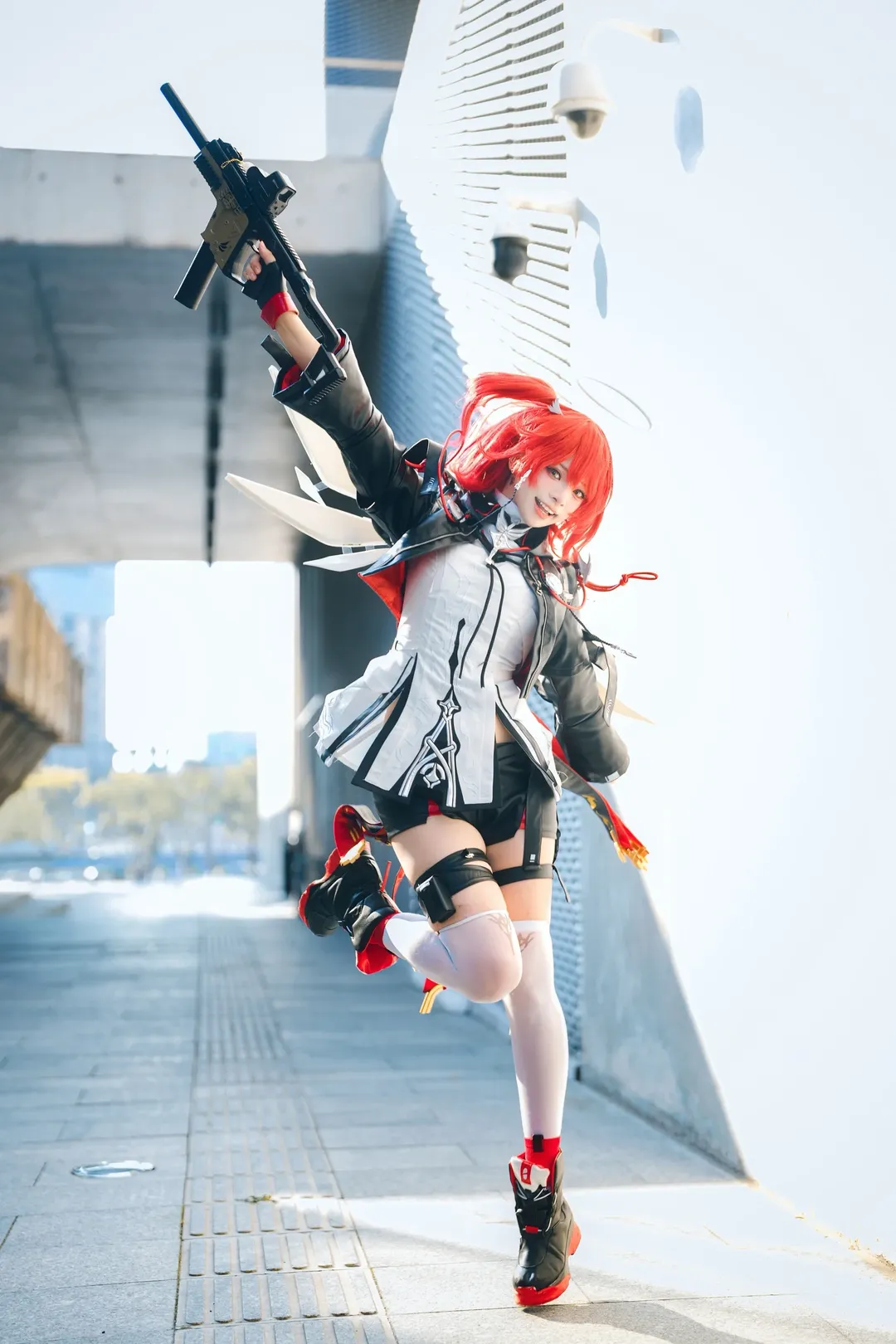 明日方舟, 新约能天使cos, 二次元角色扮演, 明日方舟cosplay, 战术少女cos - 第11张