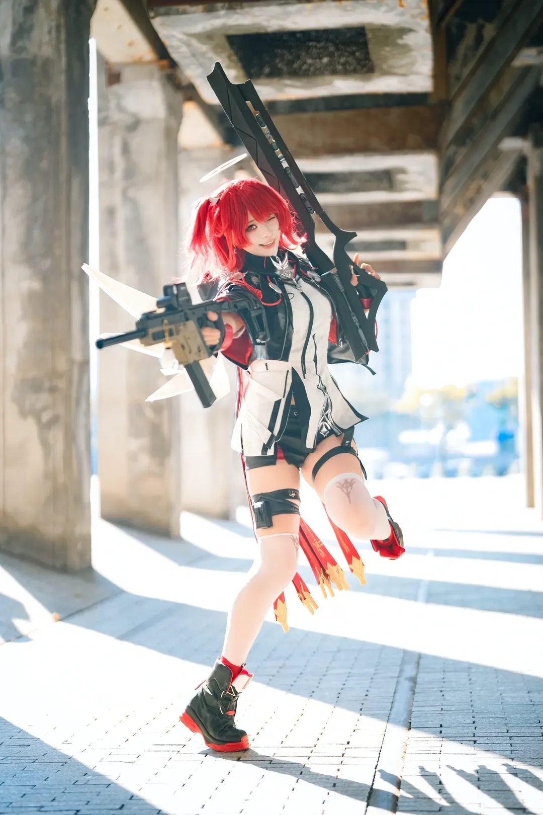 明日方舟, 新约能天使cos, 二次元角色扮演, 明日方舟cosplay, 战术少女cos - 第3张