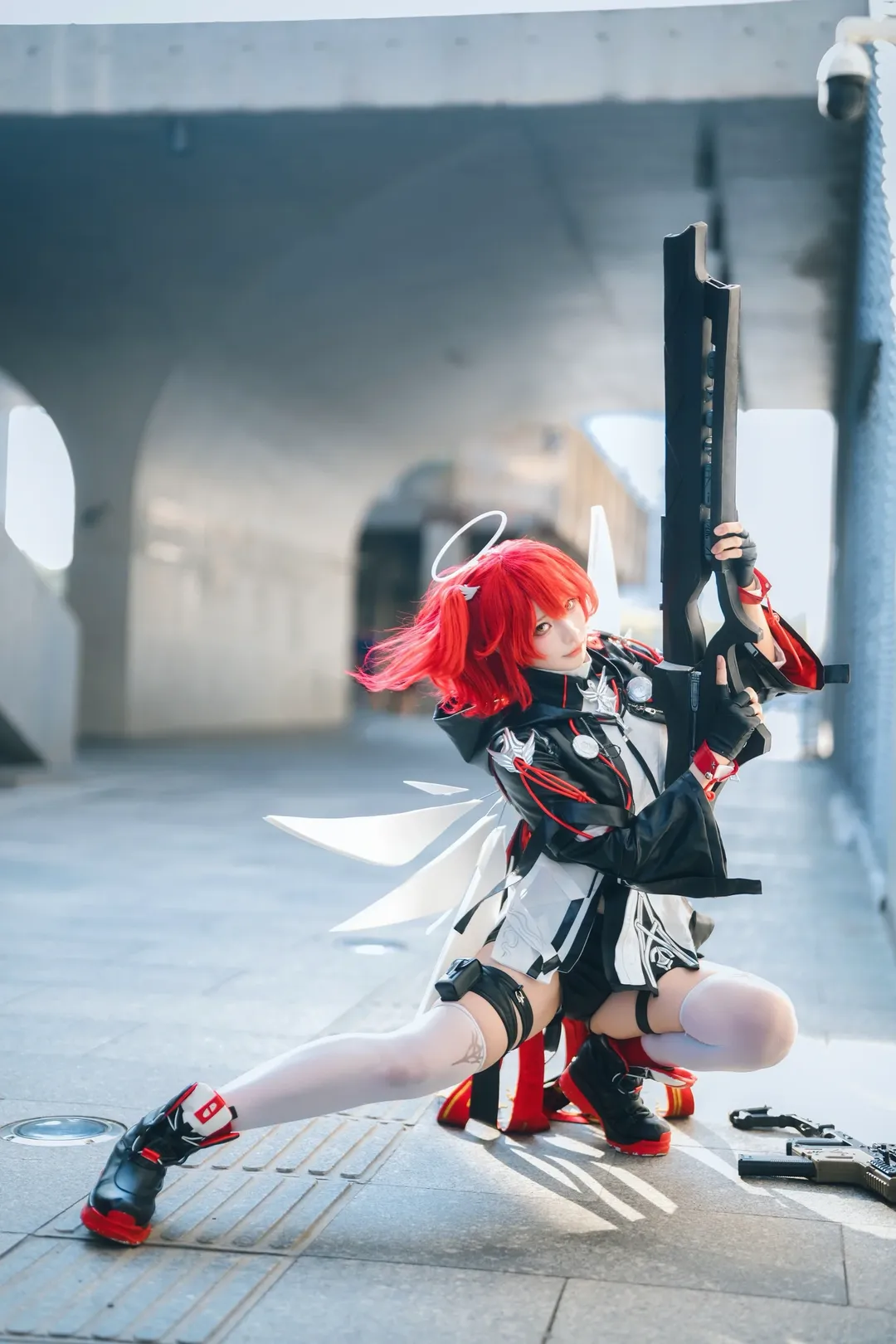 明日方舟, 新约能天使cos, 二次元角色扮演, 明日方舟cosplay, 战术少女cos - 第4张