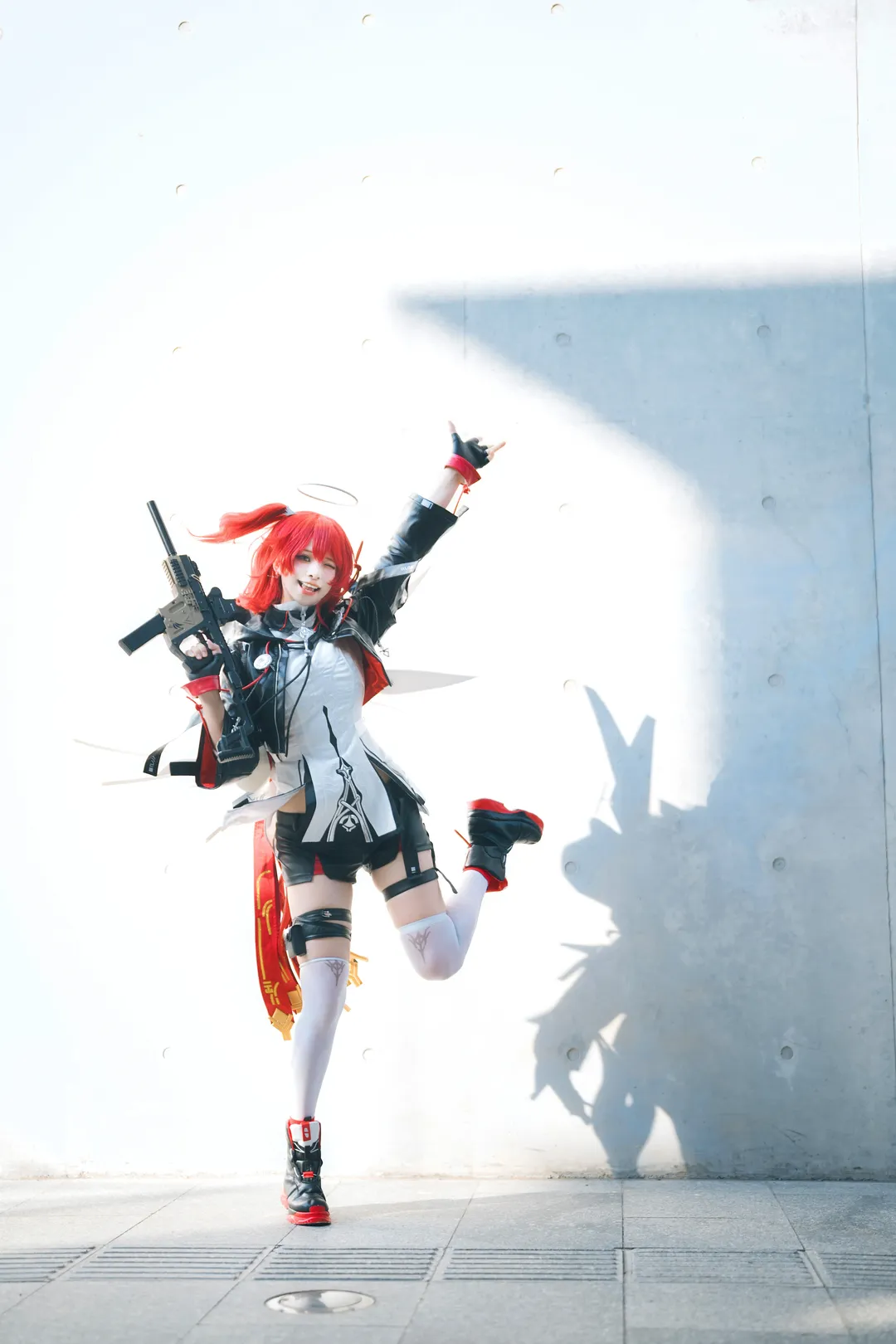 明日方舟, 新约能天使cos, 二次元角色扮演, 明日方舟cosplay, 战术少女cos - 第7张