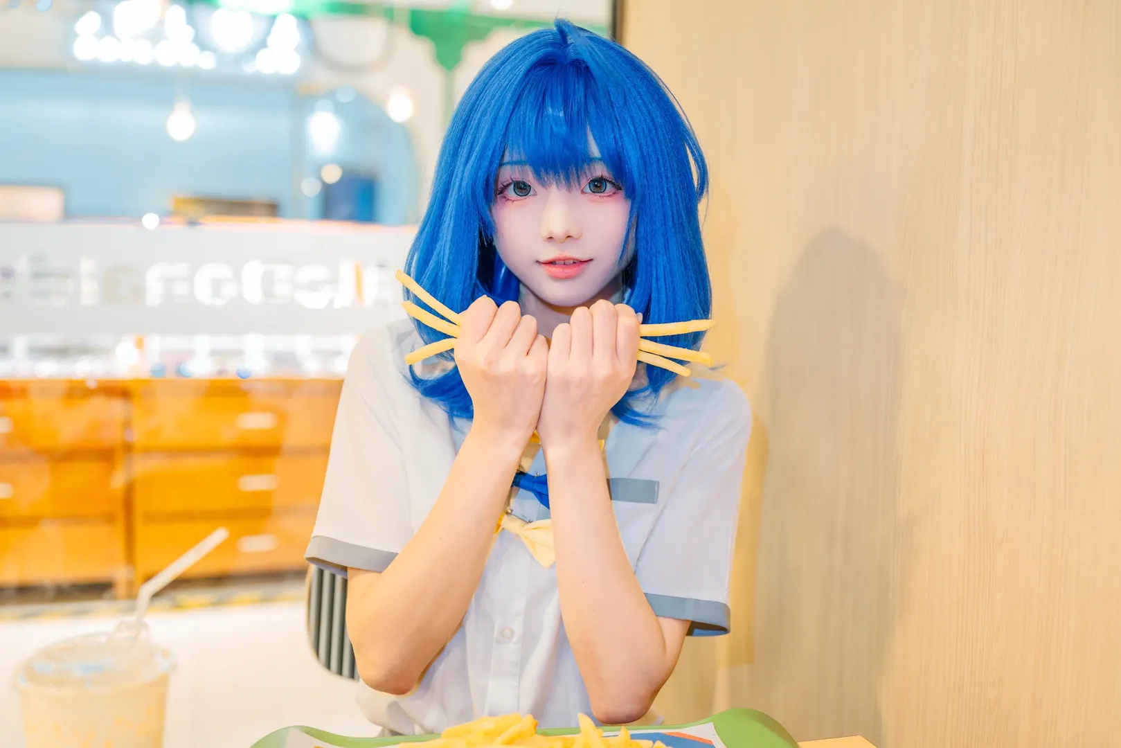 二次元日常, 八奈见杏菜cos, 败犬女主太多了, 夏日校园风cos, 索尼A7R5摄影 - 第11张