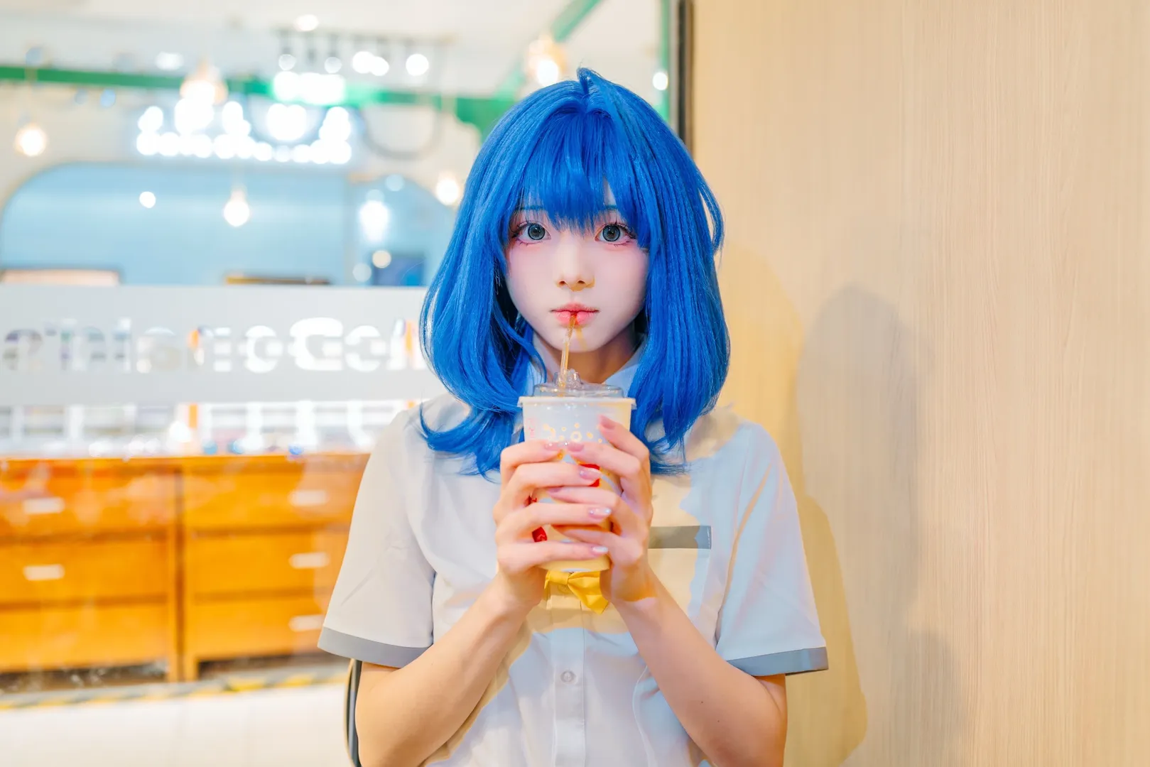 二次元日常, 八奈见杏菜cos, 败犬女主太多了, 夏日校园风cos, 索尼A7R5摄影 - 第12张