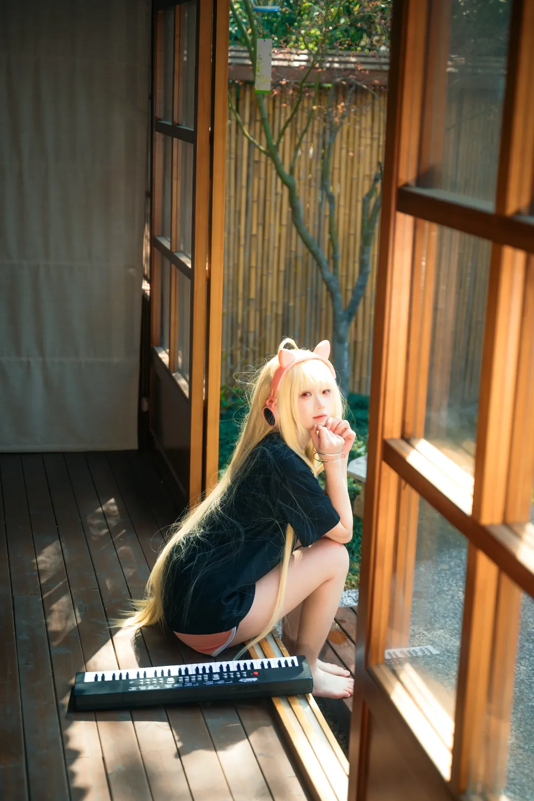 二次元cosplay, 氛围感写真, 超时空辉夜姬, 辉夜cos, 日式和室摄影 - 第3张