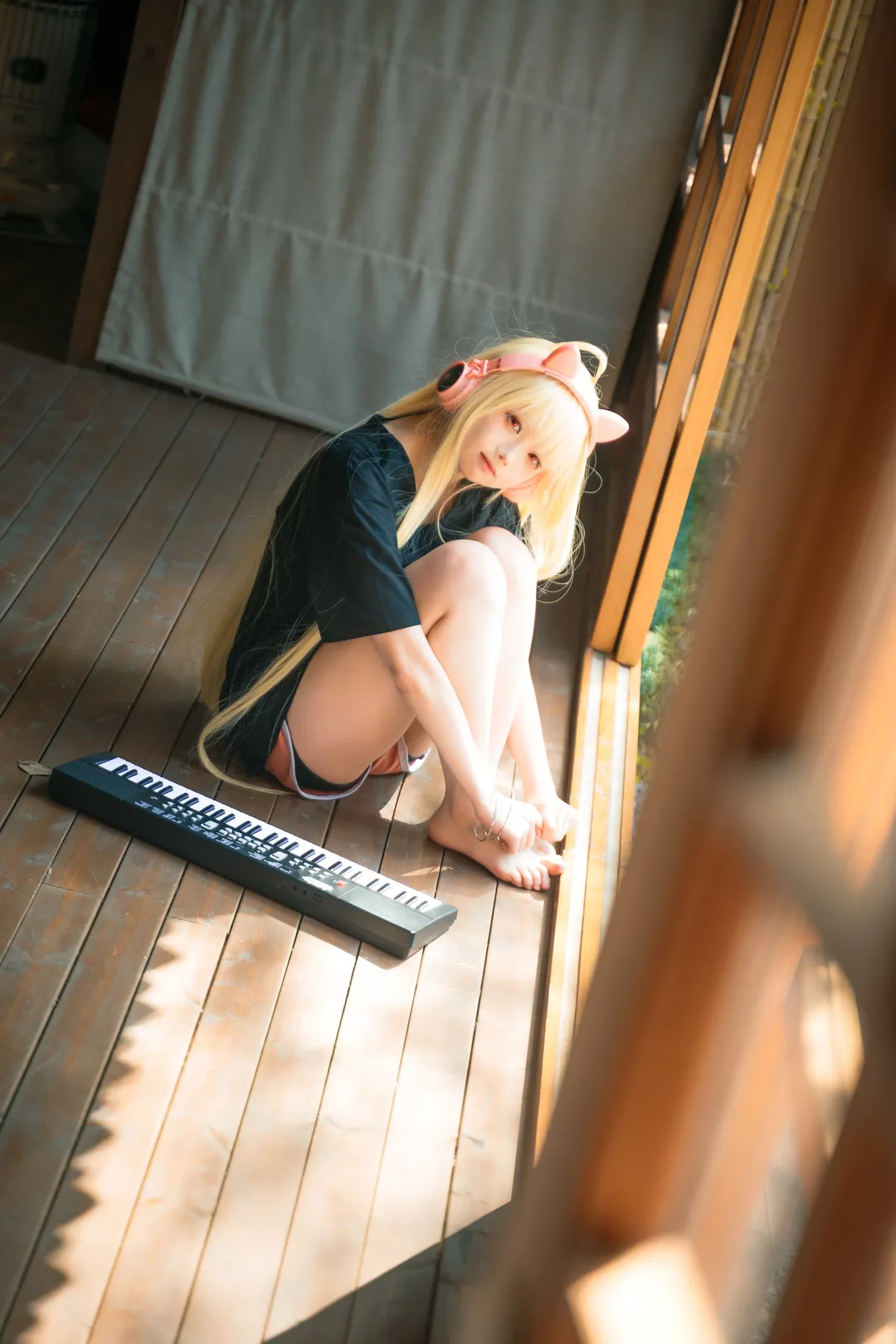 二次元cosplay, 氛围感写真, 超时空辉夜姬, 辉夜cos, 日式和室摄影 - 第8张